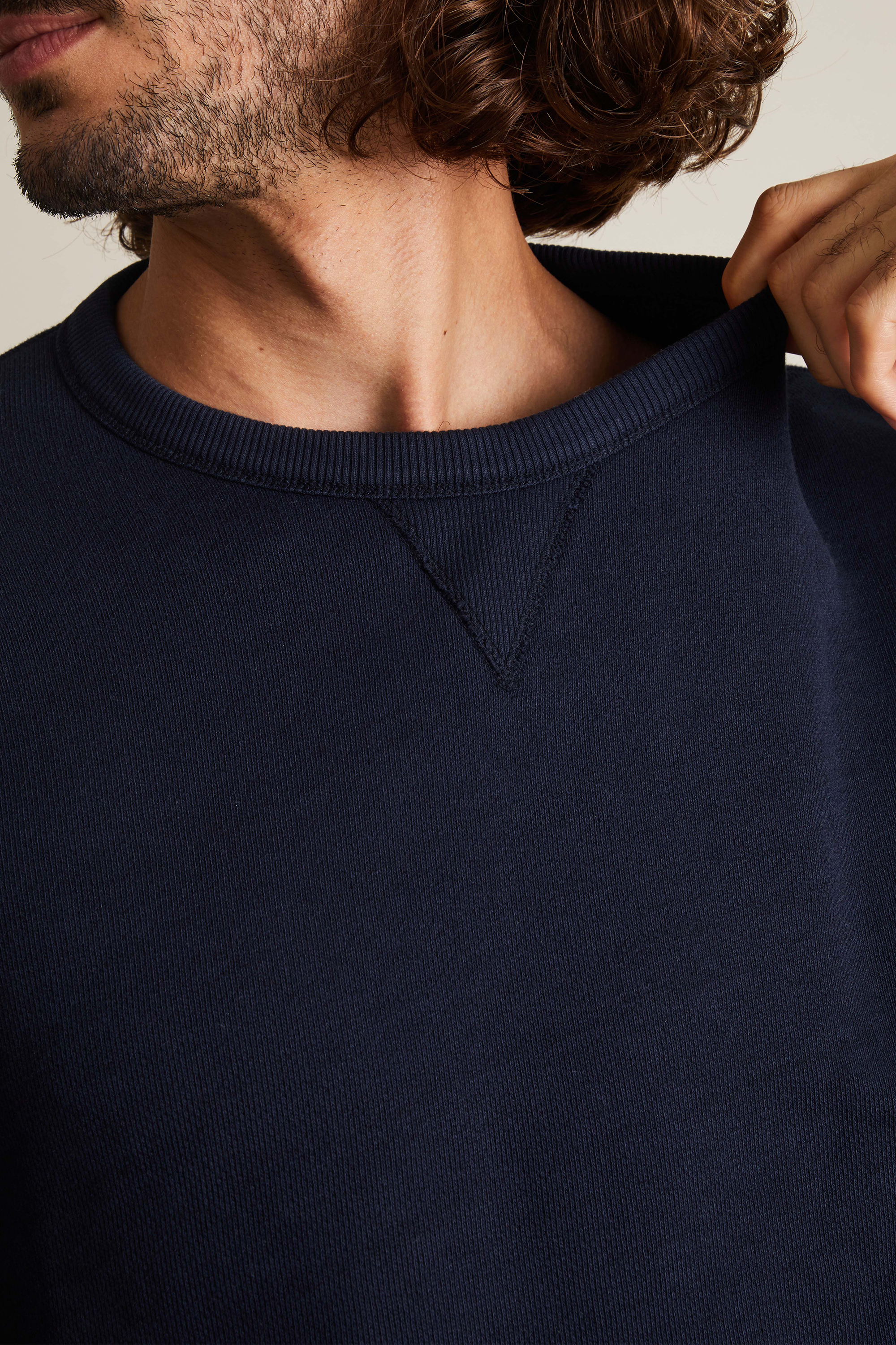 le-pantalon-sweat-jasp-sweat-bleu-marine-coton-bio image 3