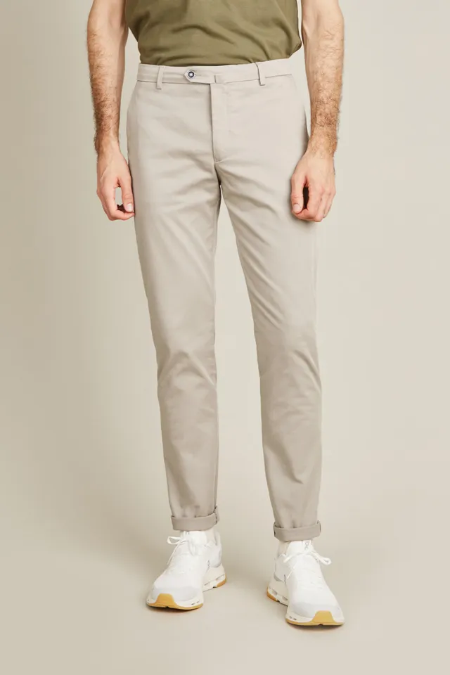 le-pantalon-chinos-homme-fm-lpc-31-chino-gris-mastic-coton image 1