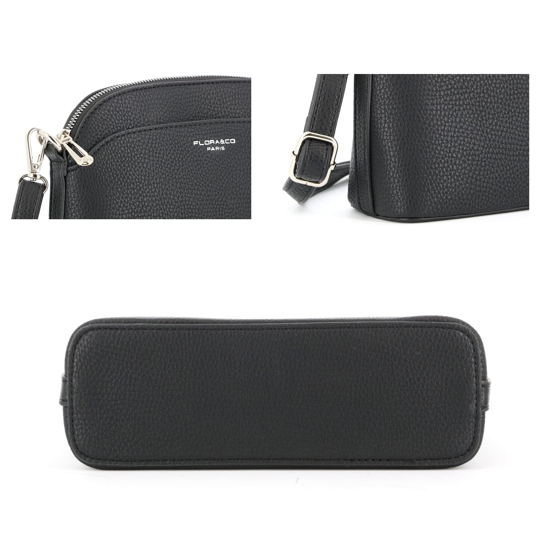flora-co-sacs-bandouli-res-besace-noire-multi-poches image 6