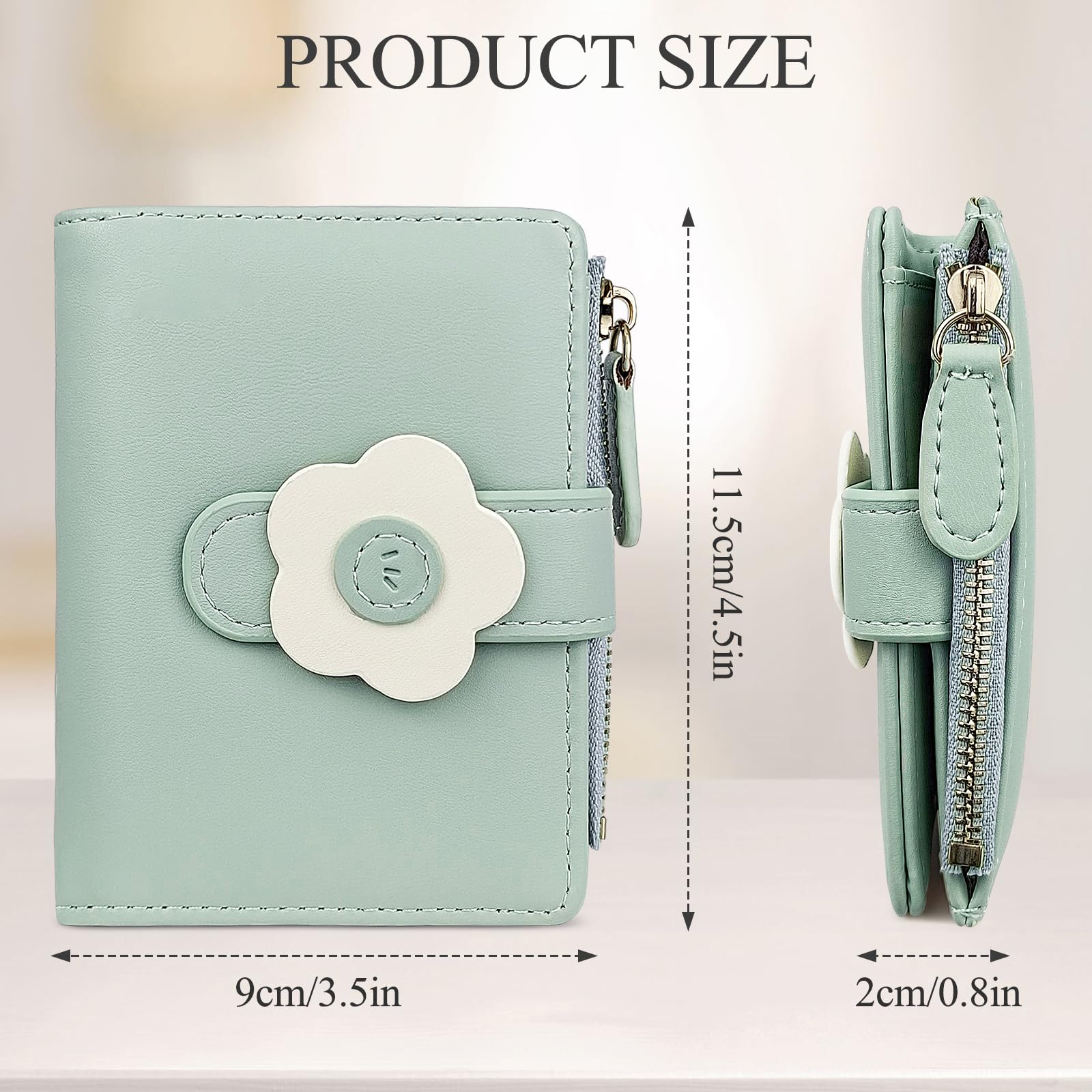 adistylinno-petit-portefeuille-femme-floral-vert-cuir-5-cartes image 3