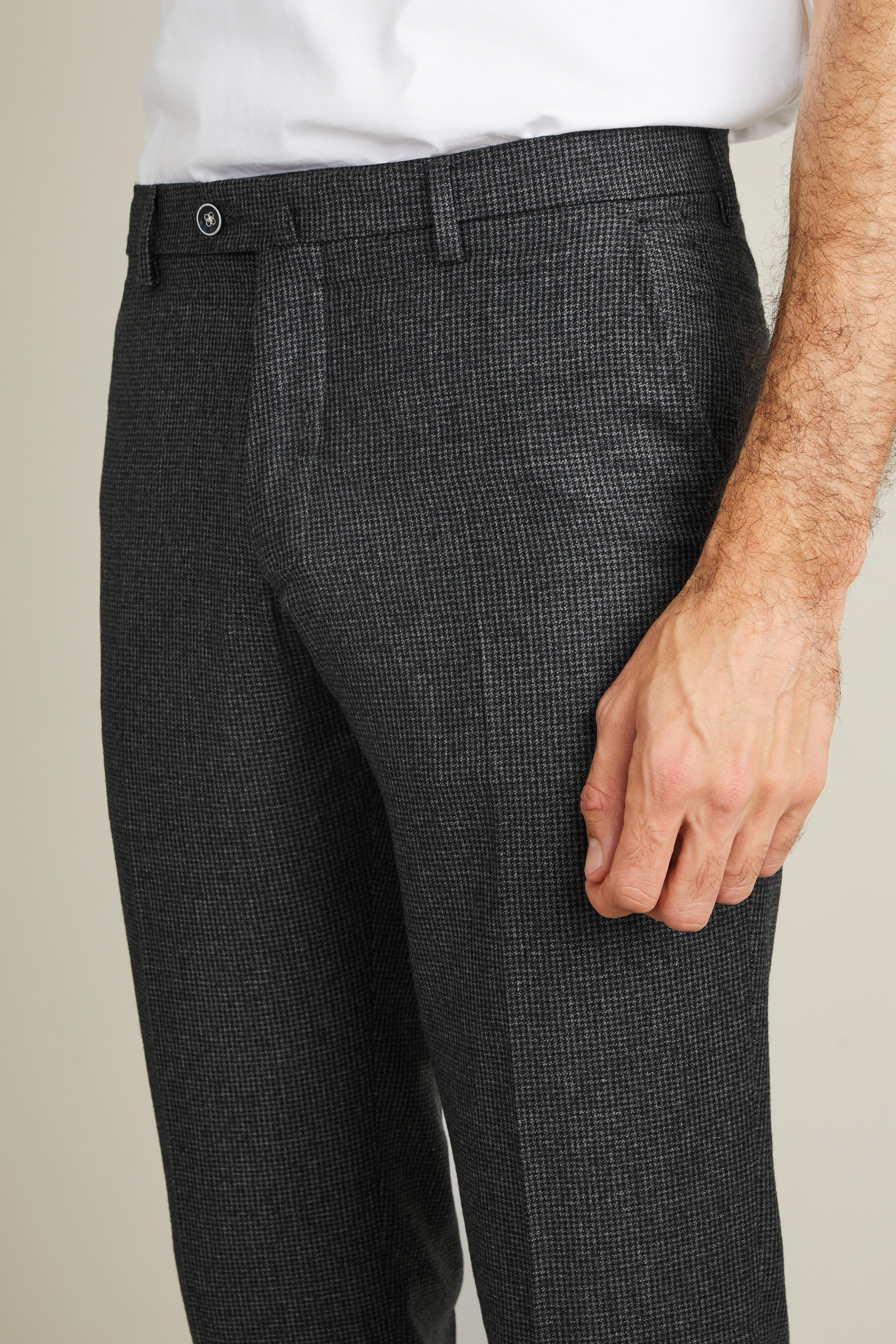 le-pantalon-flanelle-fm-lpfr-8-pantalon-gris-pied-de-puce-laine image 2