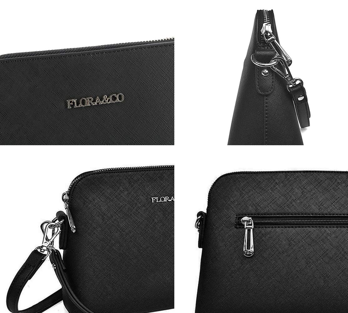 flora-co-sacs-bandouli-res-sac-trap-ze-noir-saffiano image 4