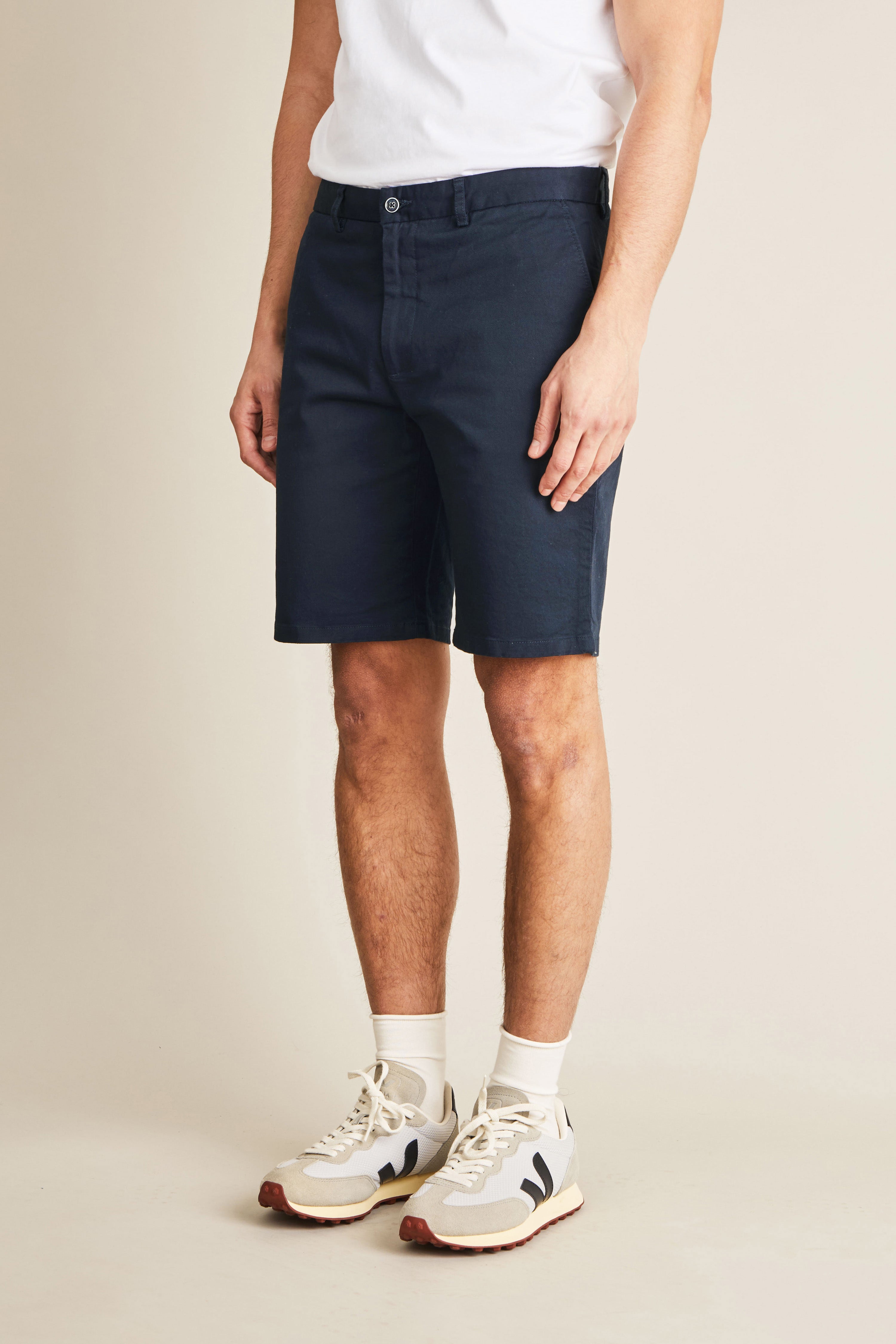 le-pantalon-bermudas-fm-lpb-1-short-bleu-marine-coton image 5