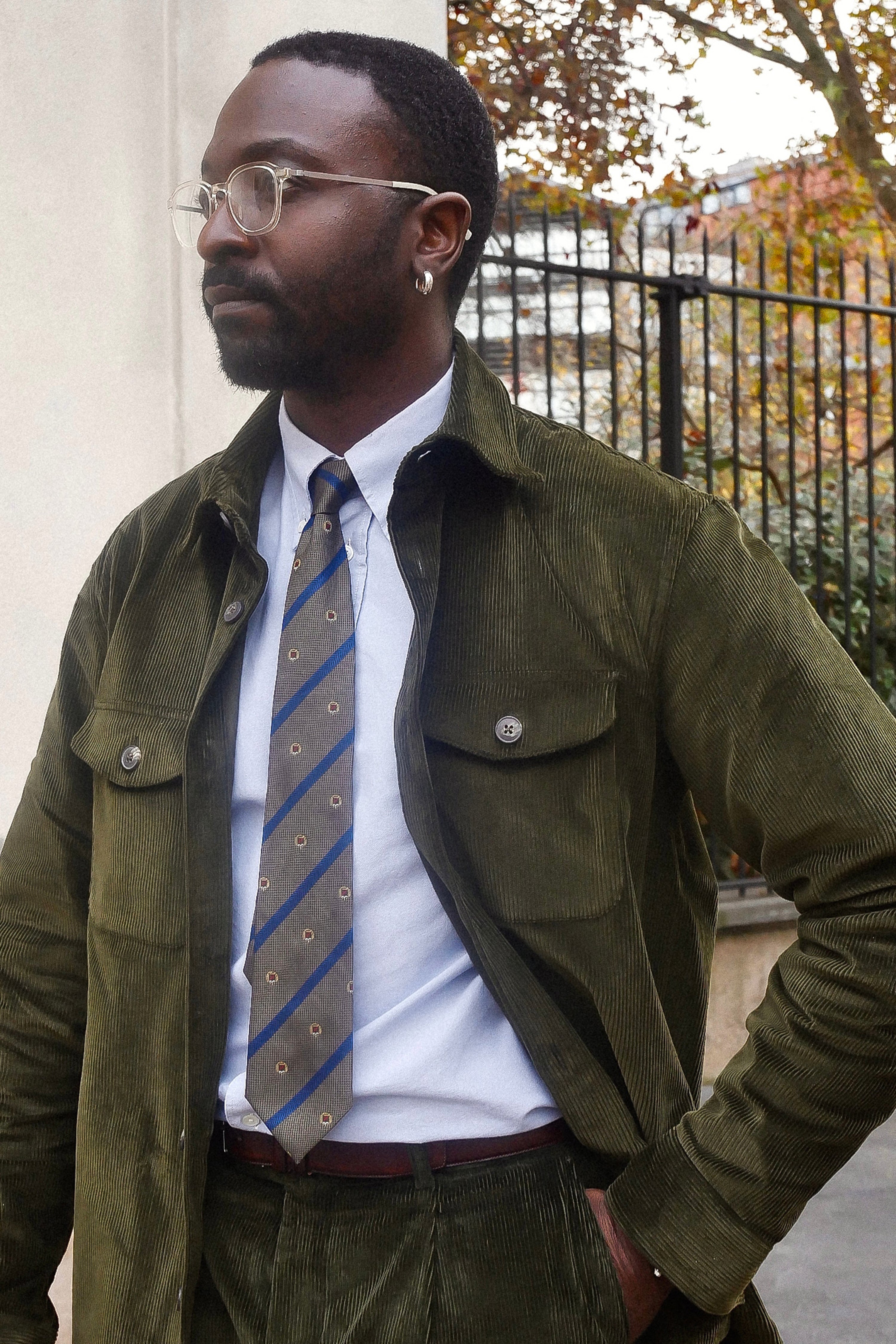 le-pantalon-surchemise-velours-kaki-overshirt-coton-chaud-xs-xxl image 3