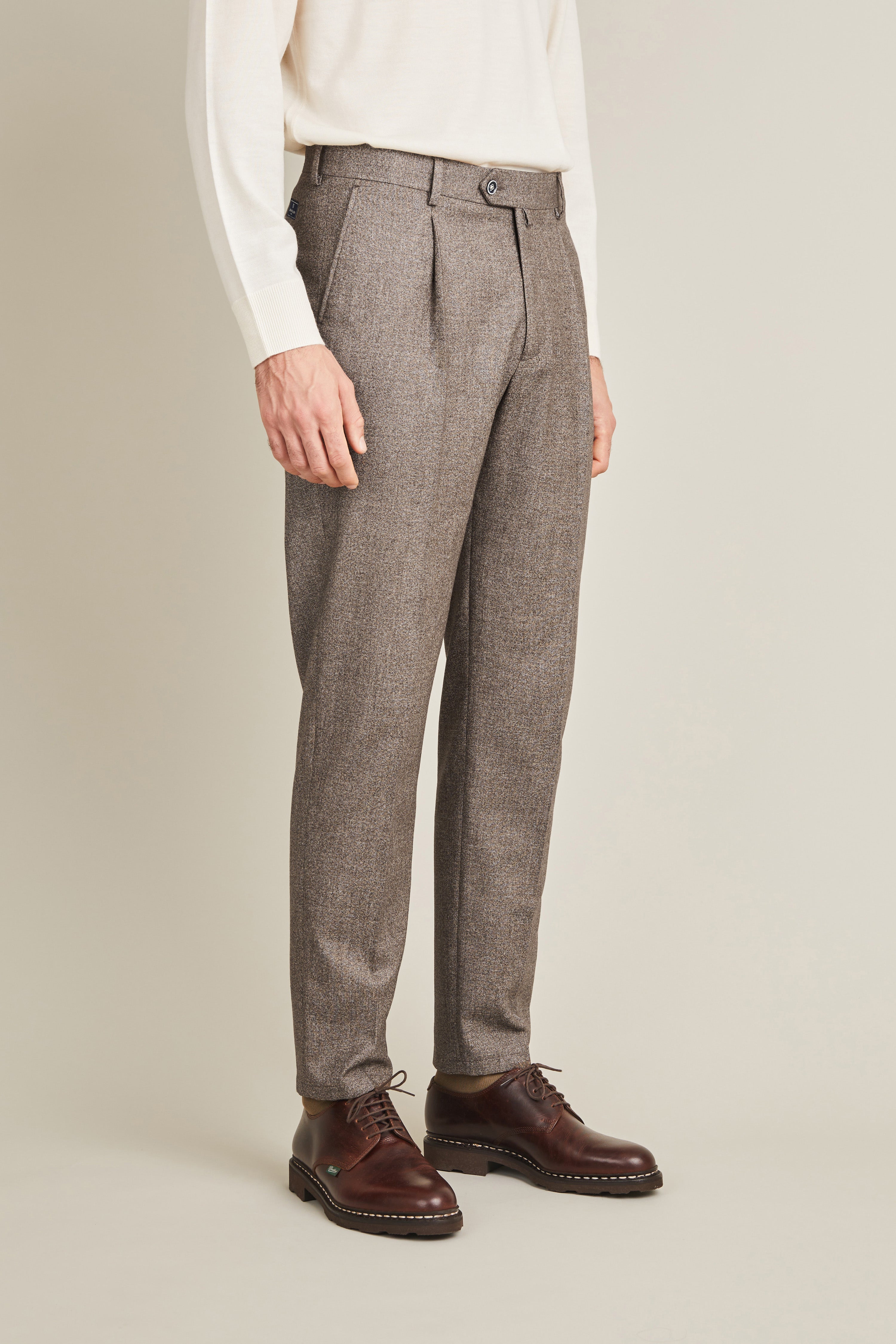 le-pantalon-flanelle-homme-fm-lpfp-2-marron-carotte image 5