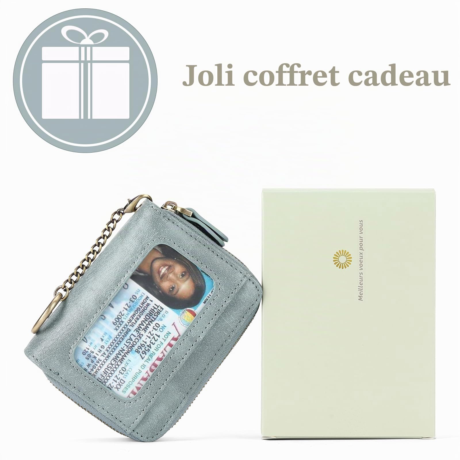 gaekeao-women-s-small-wallet-portefeuille-petit-femme-rfid image 6