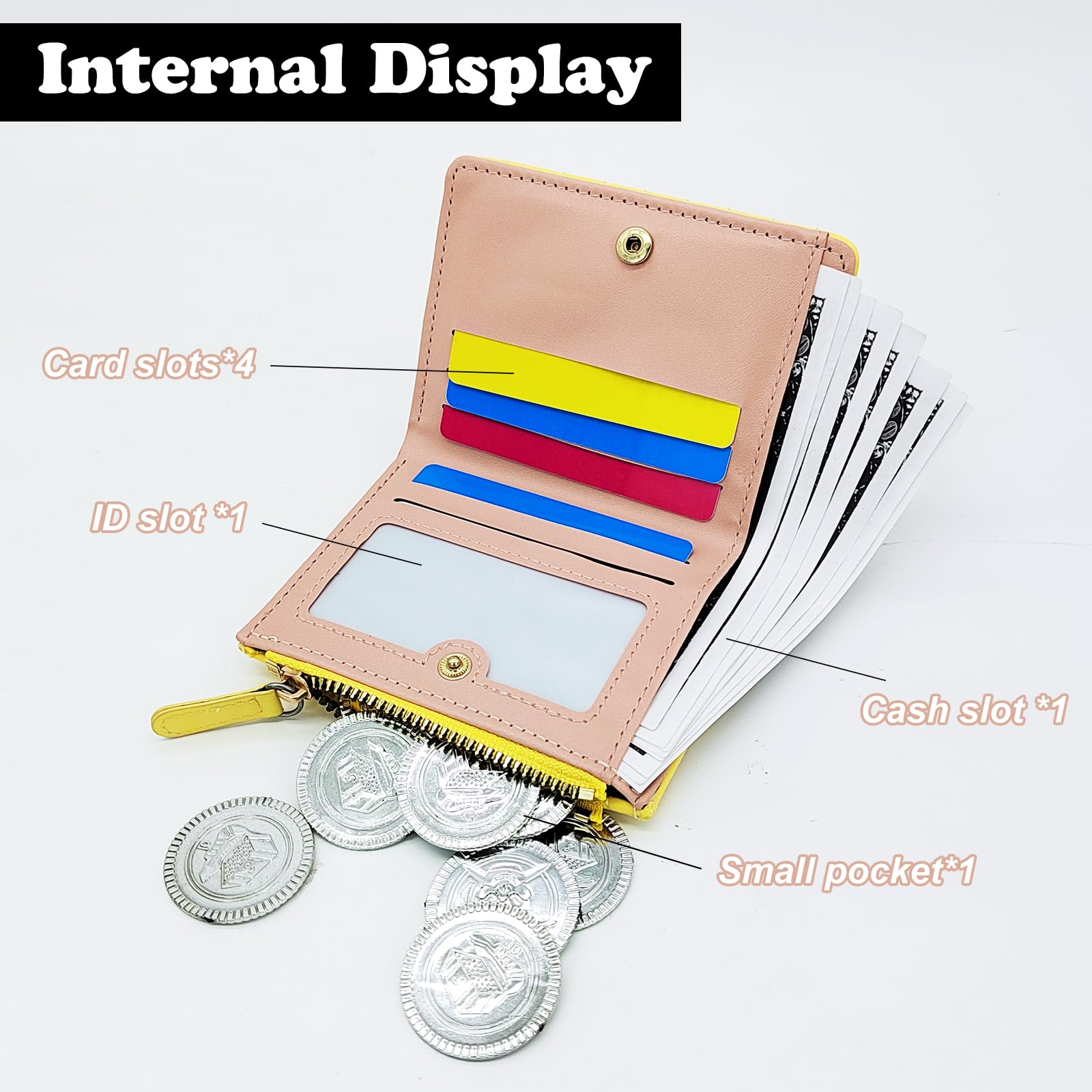 adistylinno-petit-portefeuille-femme-floral-zip-cartes-2 image 3