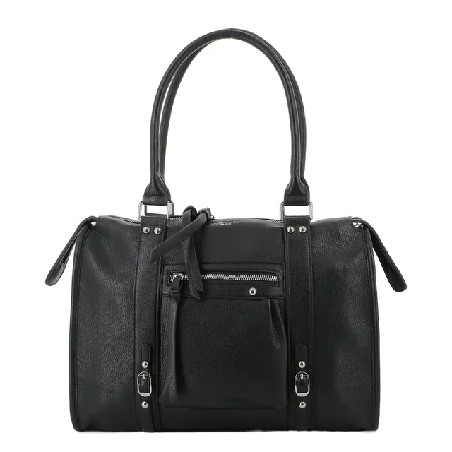 flora-co-sacs-bandouli-res-sac-noir-taille-l-multipoches image 1