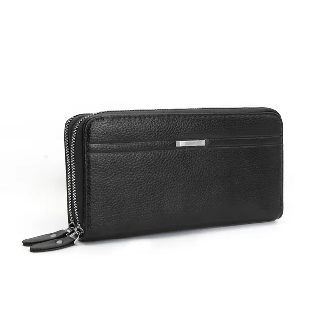 adistylinno-men-s-wallet-portefeuille-homme-noir-long-zip image 1