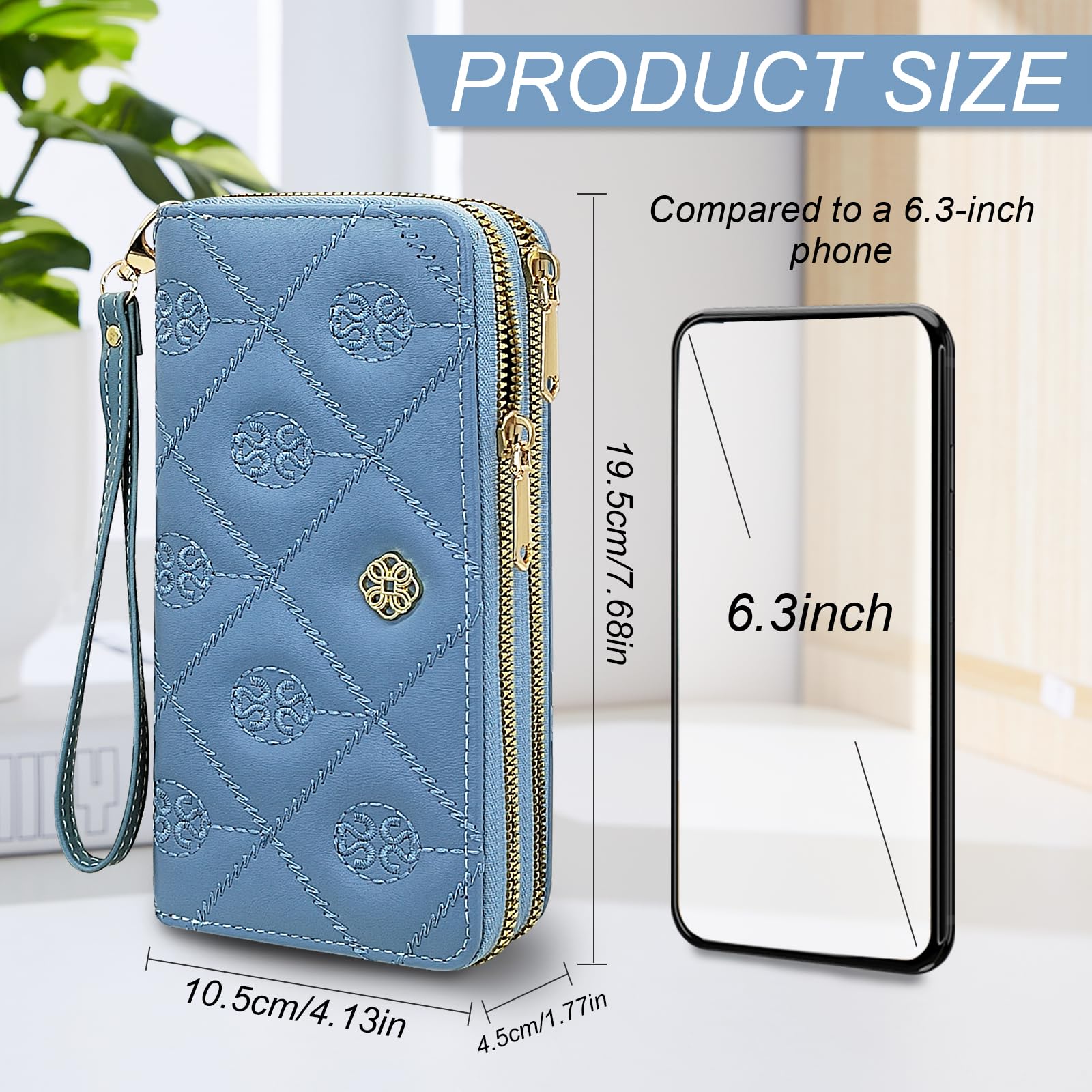 adistylinno-women-s-wallet-portefeuille-femme-bleu-double-zip image 3