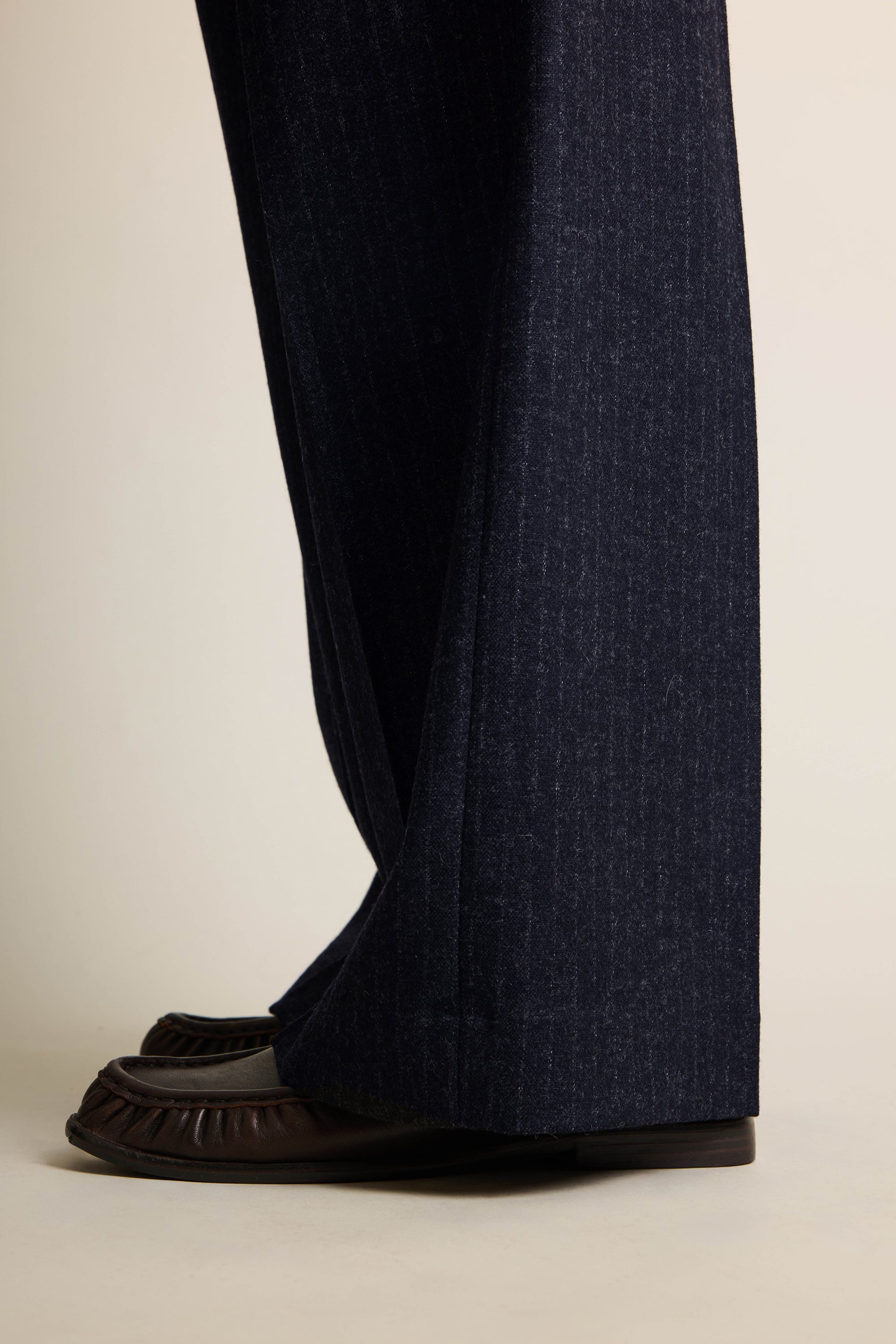 le-pantalon-palazzo-pantalon-flanelle-bleu-marine-ray-laine image 5