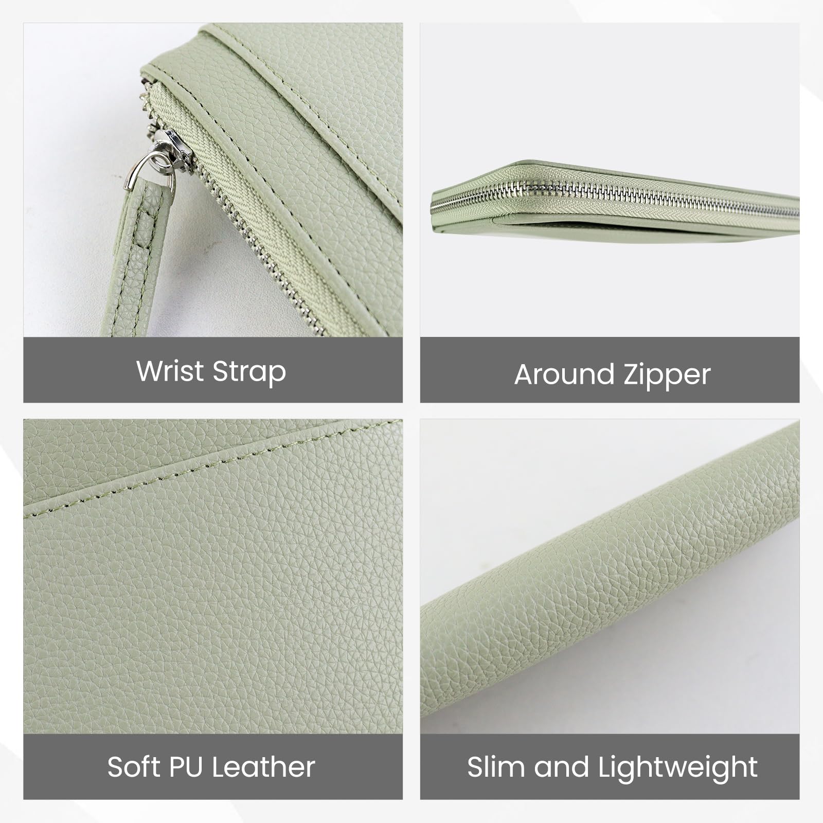 adistylinno-women-s-wallet-portefeuille-femme-vert-12-cartes image 4
