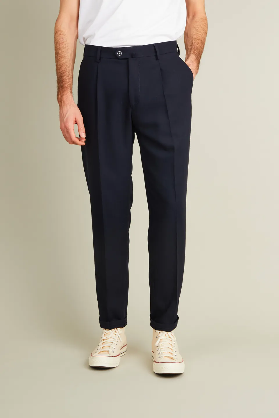 le-pantalon-cargo-homme-fm-lpp-8-pantalon-travel-bleu-marine image 1