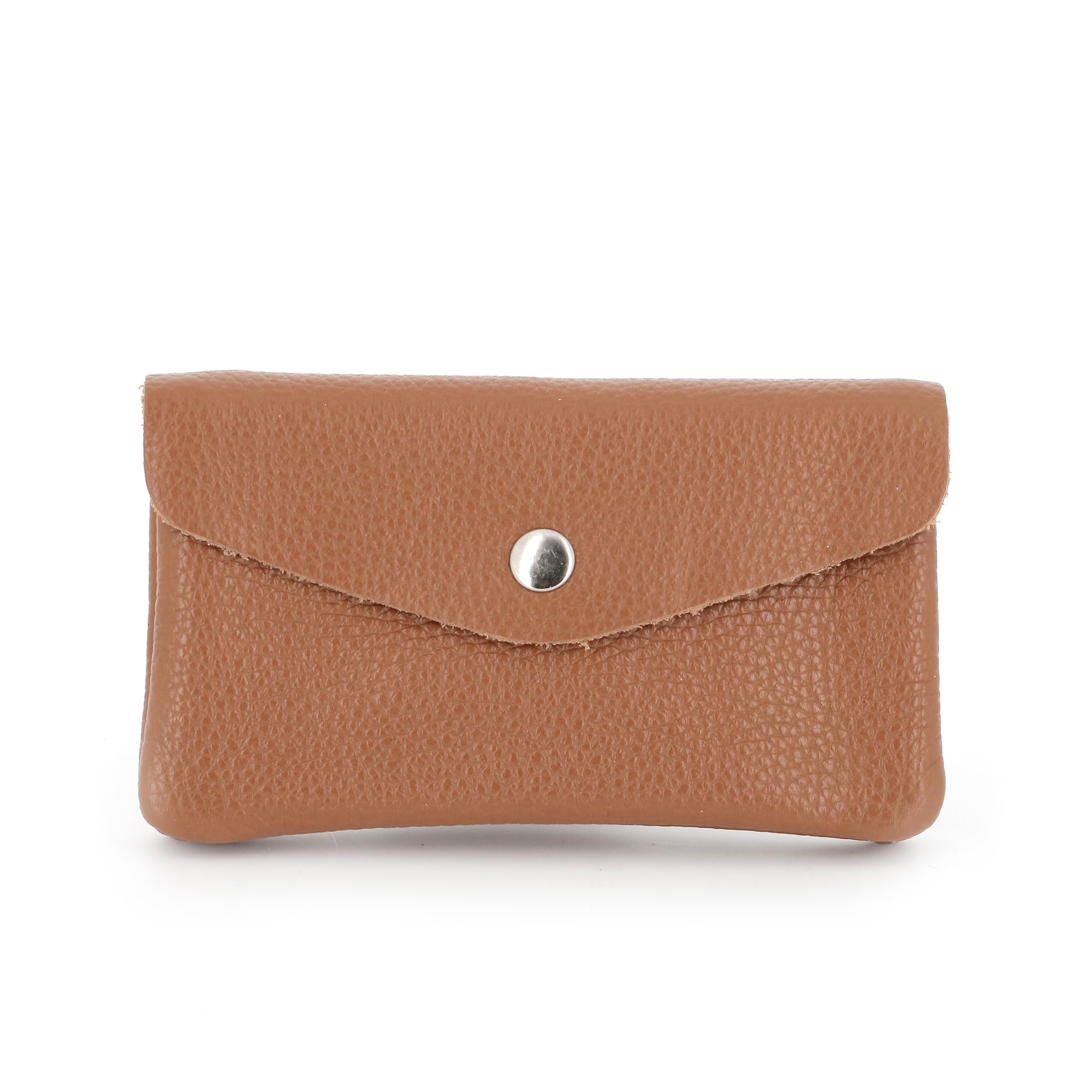 double-tree-porte-monnaie-cuir-porte-monnaie-camel-grain image 1