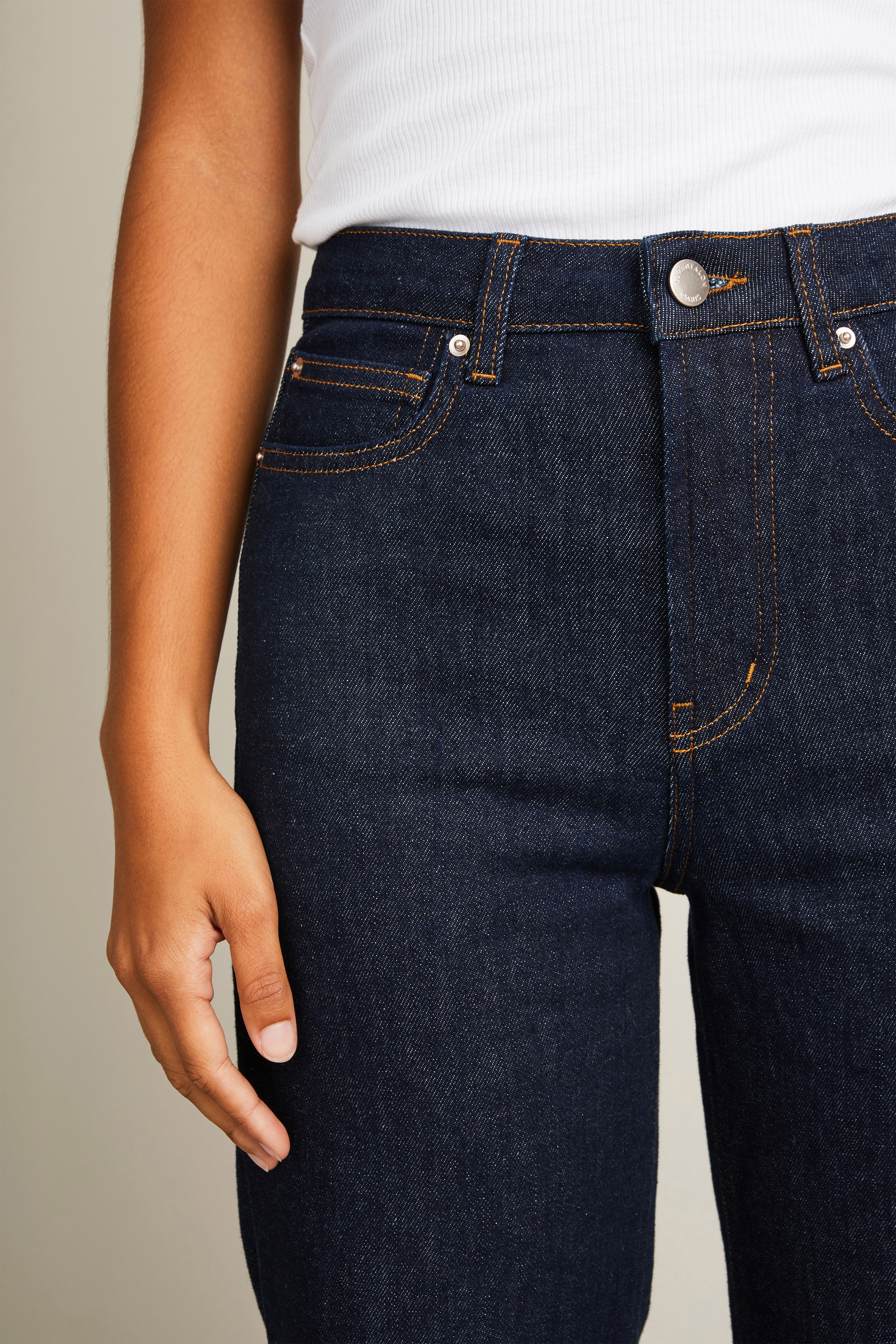 le-pantalon-jeans-femme-jean-flare-bleu-coton-stretch-7-8-me image 3