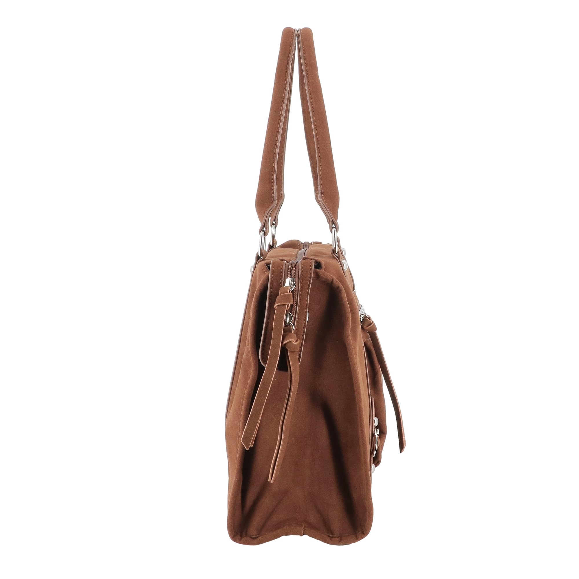 flora-co-sacs-main-bowling-camel-effet-daim-a4 image 7