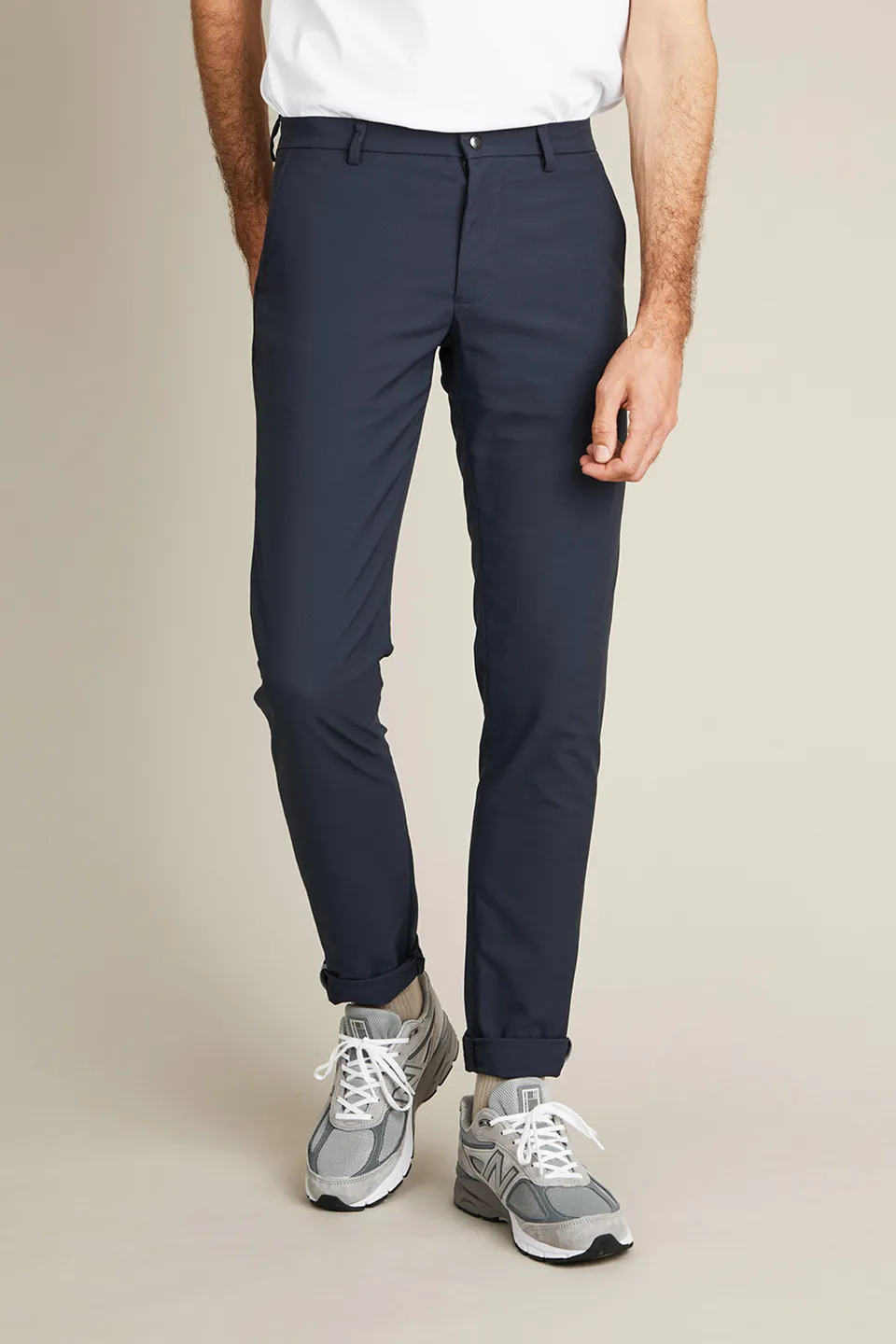 le-pantalon-chinos-fm-lpt-1-chino-technique-bleu-marine image 1