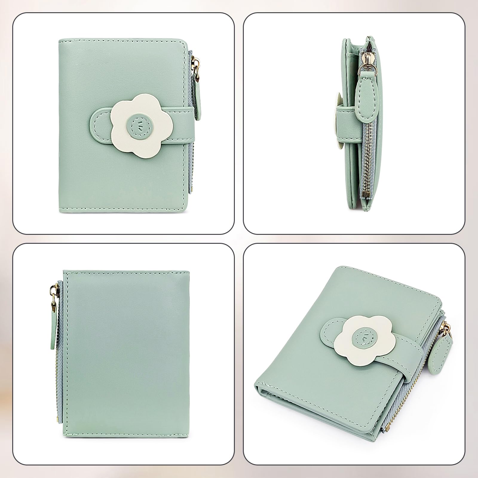 adistylinno-petit-portefeuille-femme-floral-vert-cuir-5-cartes image 5