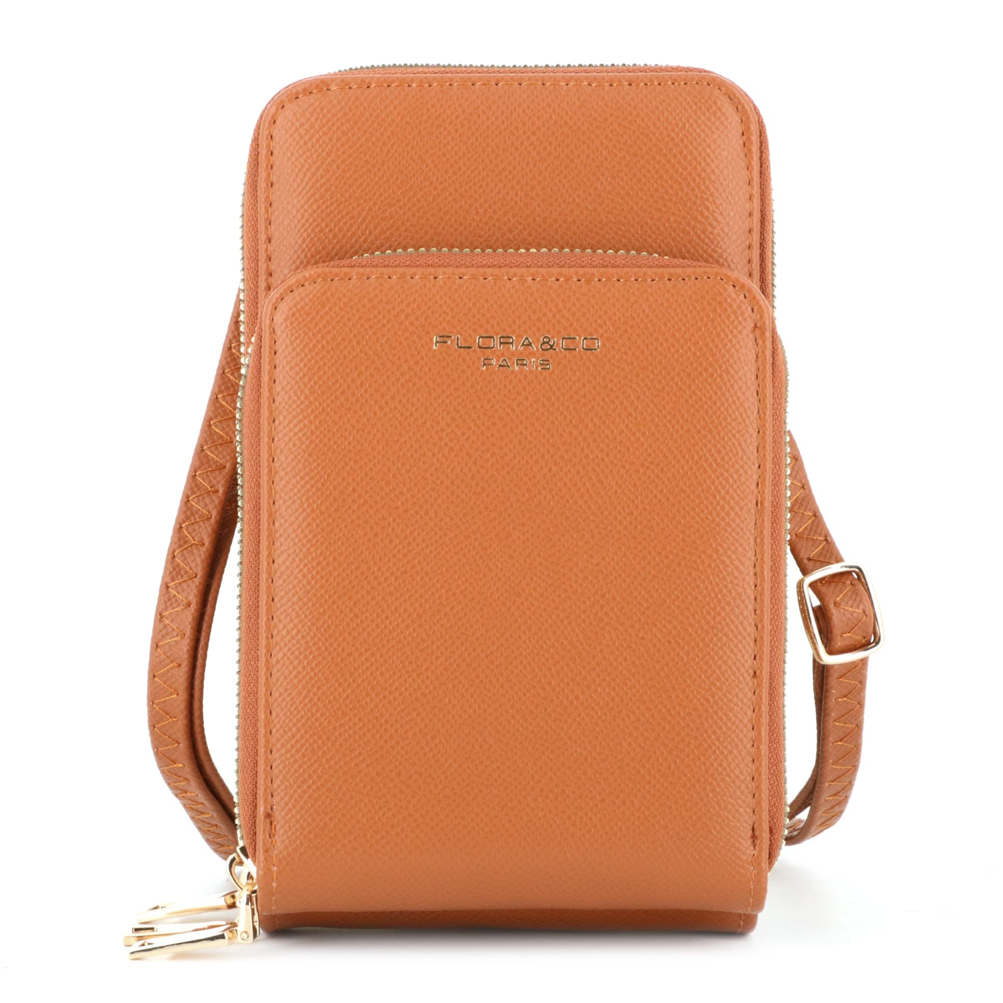 flora-co-pochette-t-l-phone-bandouli-re-taupe-clair-pu image 8