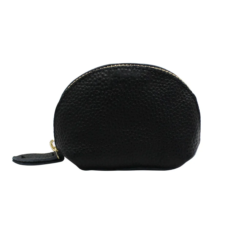 adistylinno-women-s-wallet-porte-monnaie-noir-demi-rond-zip image 1