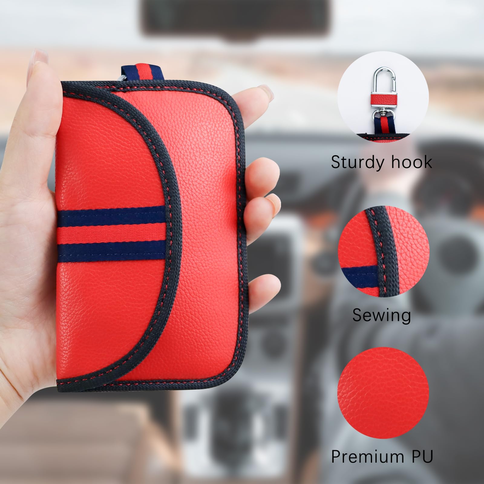 adistylinno-key-holder-tui-cl-s-voiture-cuir-compact image 4