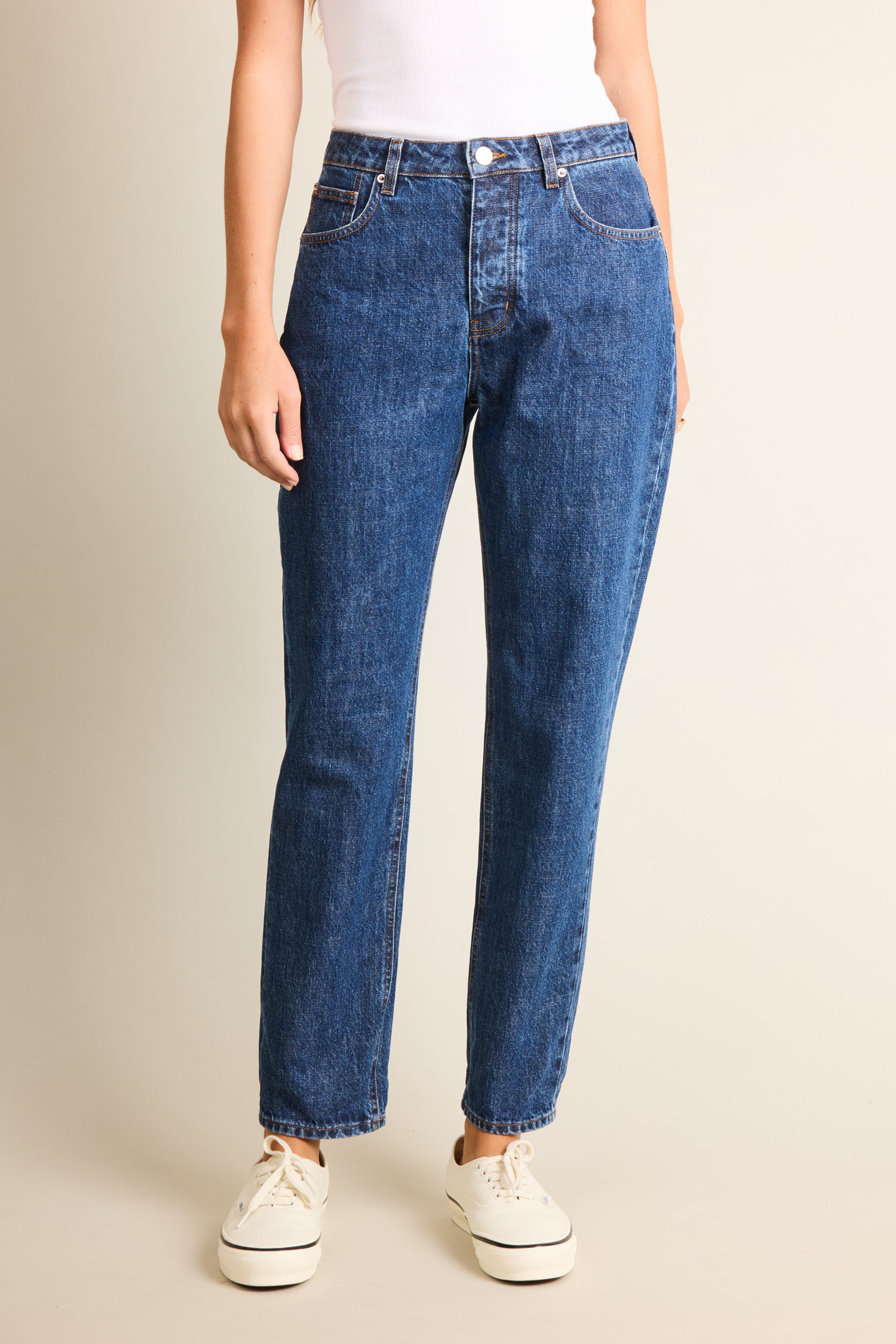 le-pantalon-jeans-homme-jean-droit-bleu-coton-bio-taille-34 image 5