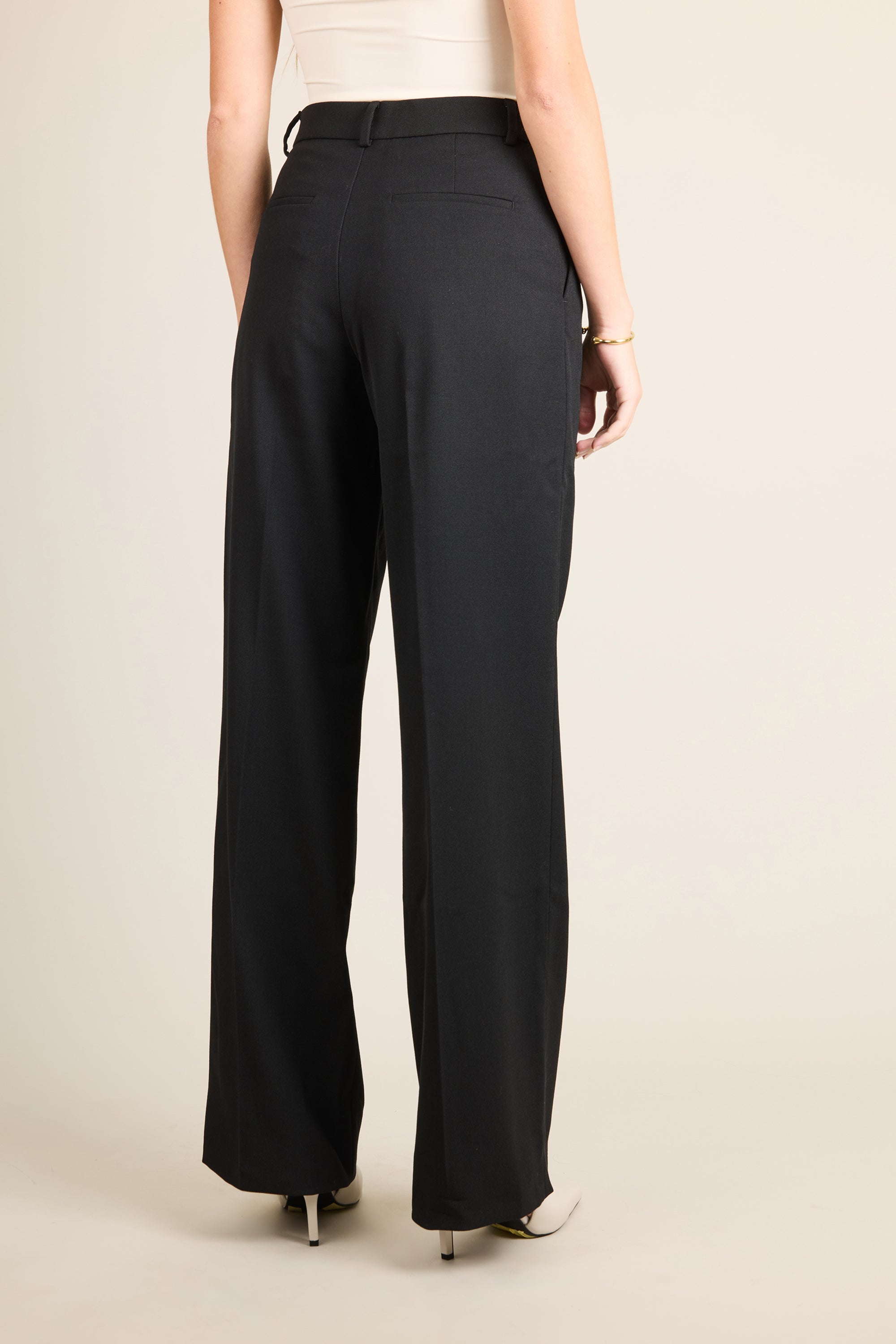 le-pantalon-pantalons-femme-palazzo-pantalon-noir-laine image 8