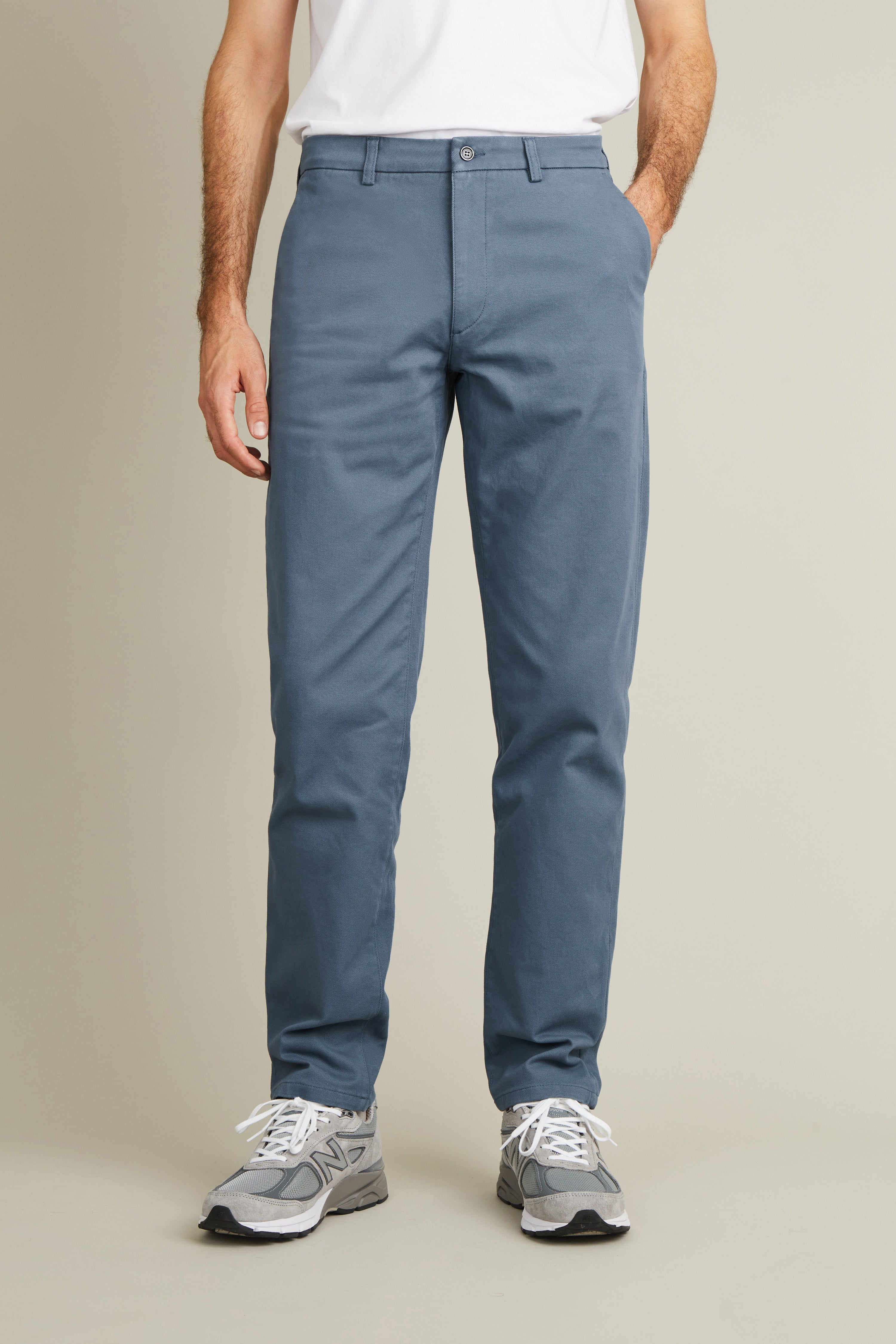 le-pantalon-chinos-homme-chino-droit-bleu-jasmin-coton image 1
