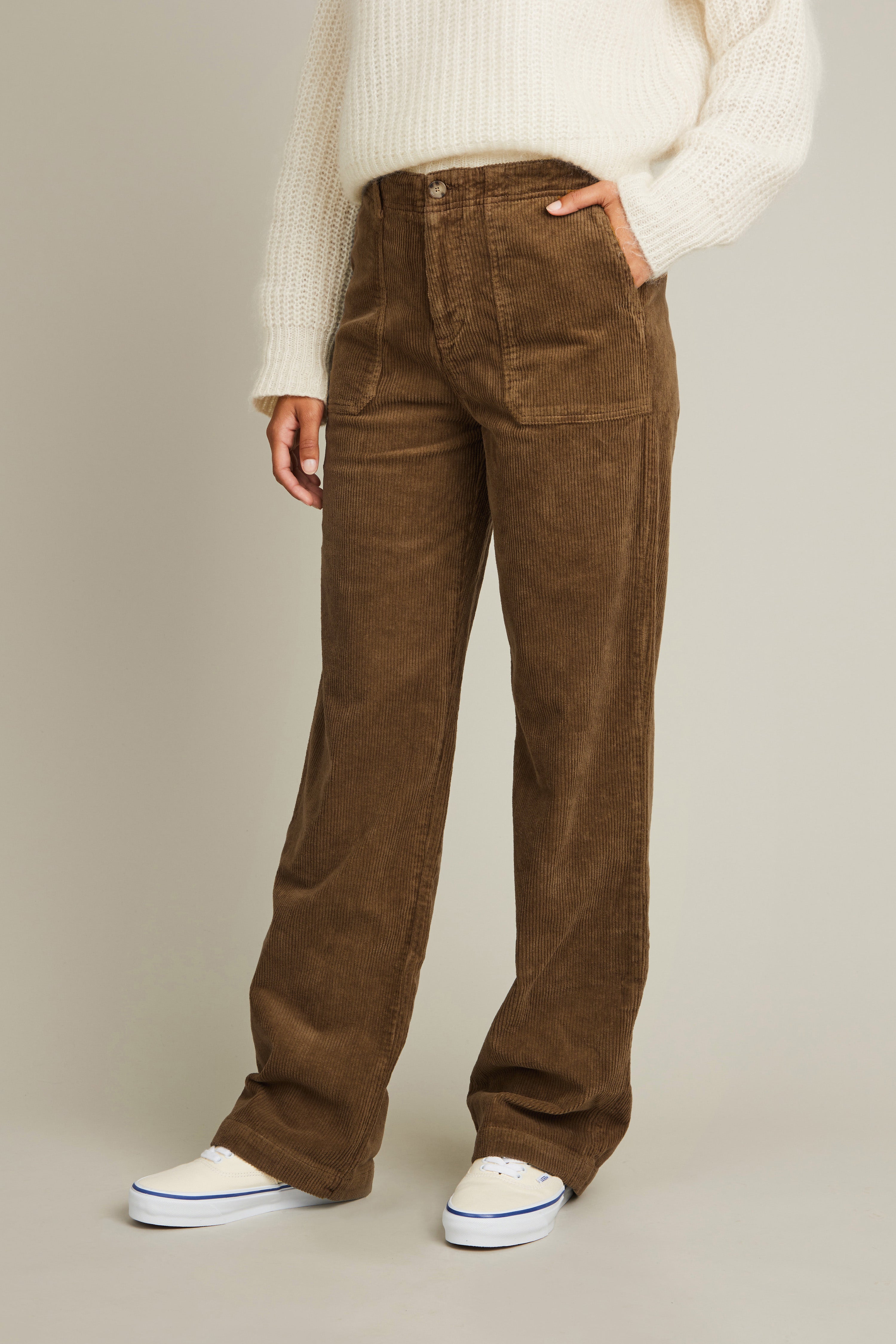 le-pantalon-carpenter-velours-brun-pantalon-homme-droit image 4