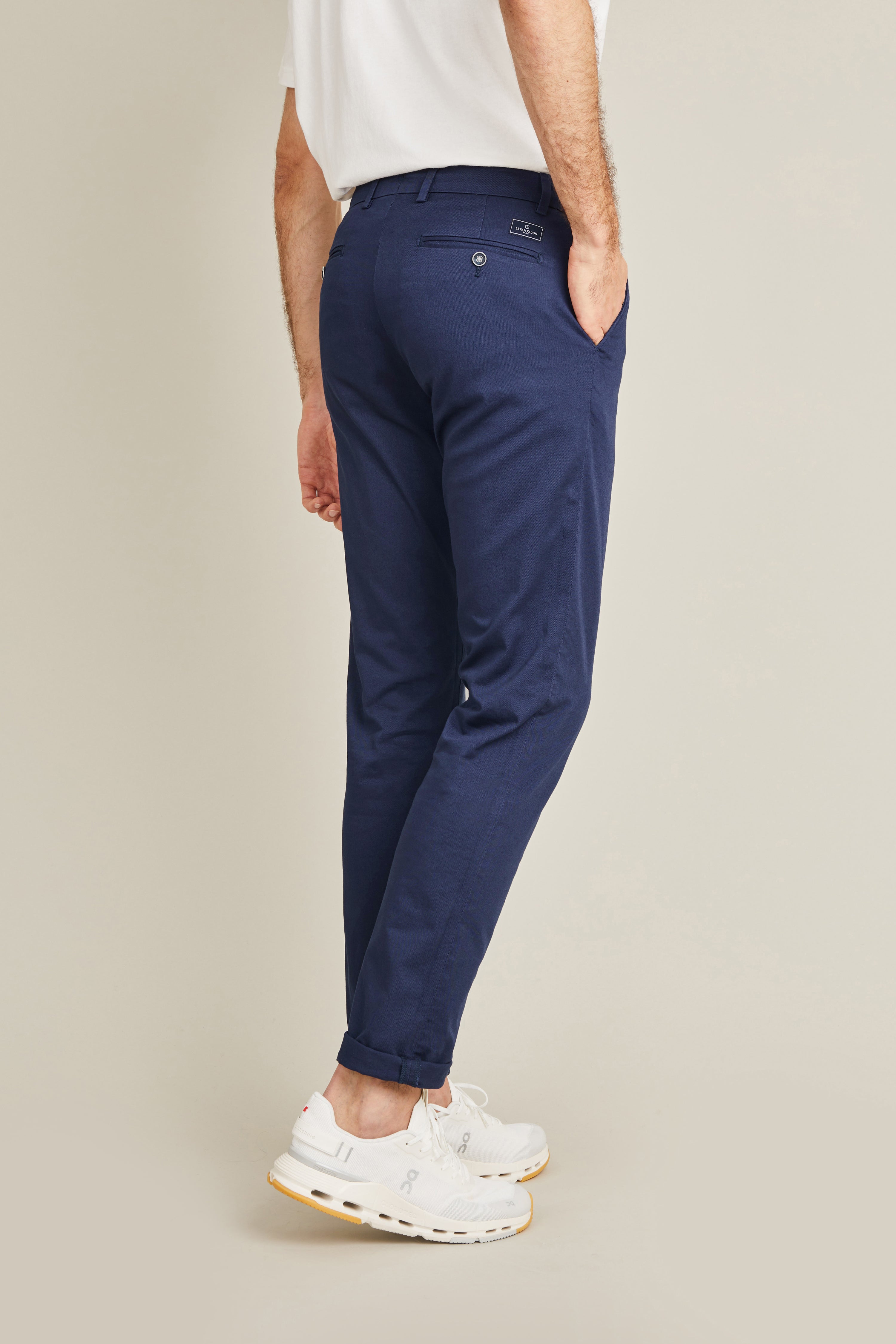 le-pantalon-chino-fm-lpc-24-pantalon-bleu-roi-coton image 5