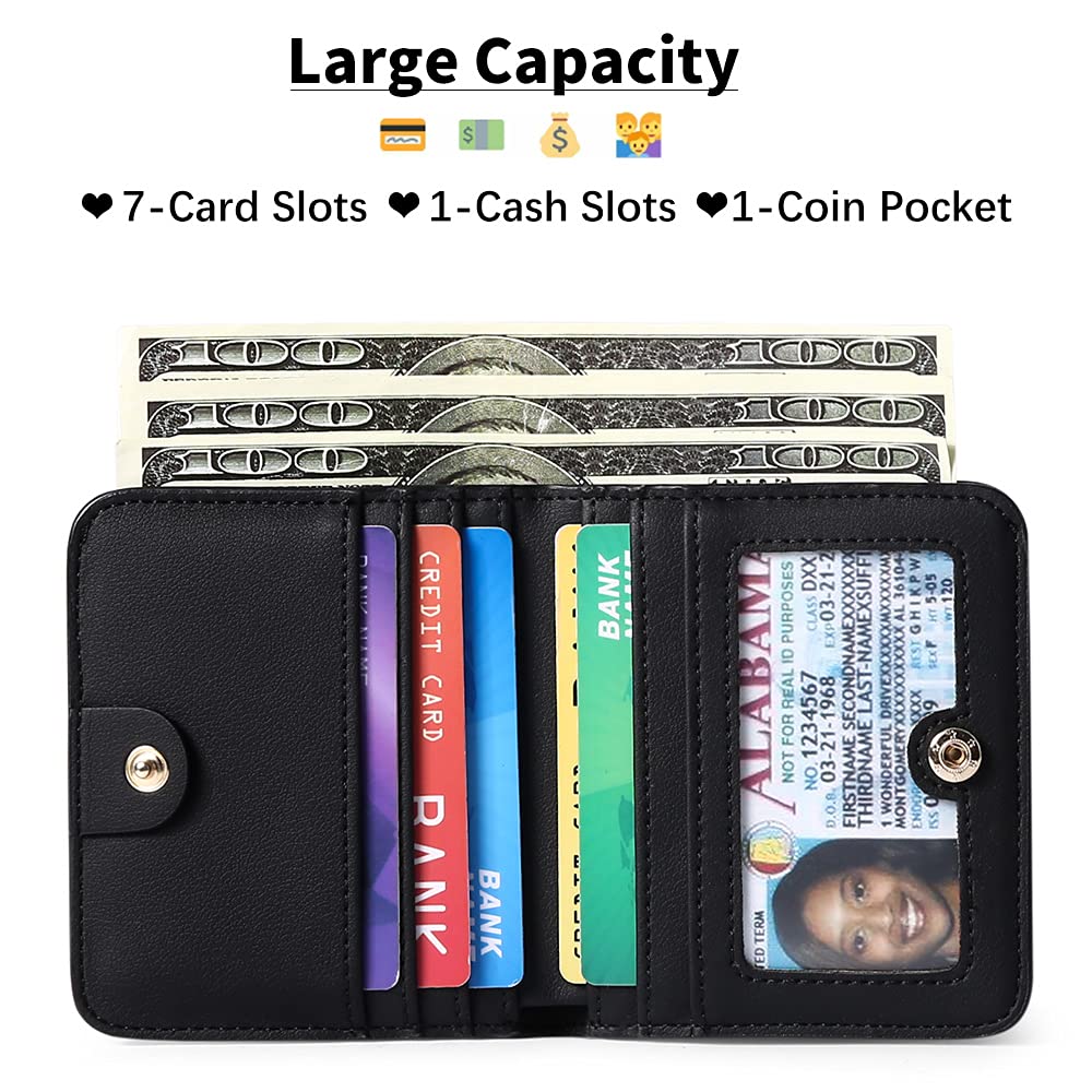 gaekeao-women-s-small-wallet-portefeuille-femme-noir image 2