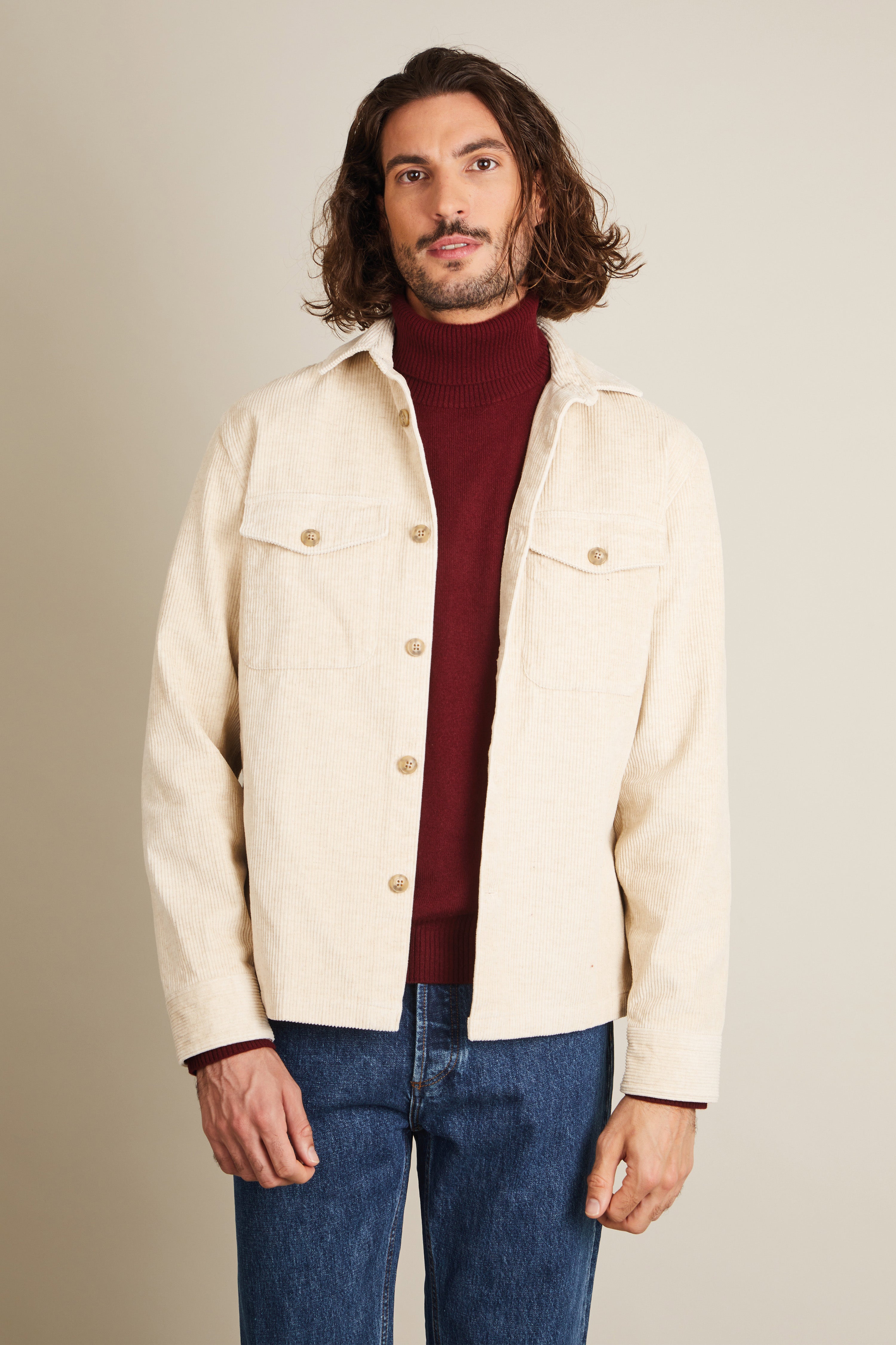 le-pantalon-overshirts-homme-surchemise-cru-velours image 4