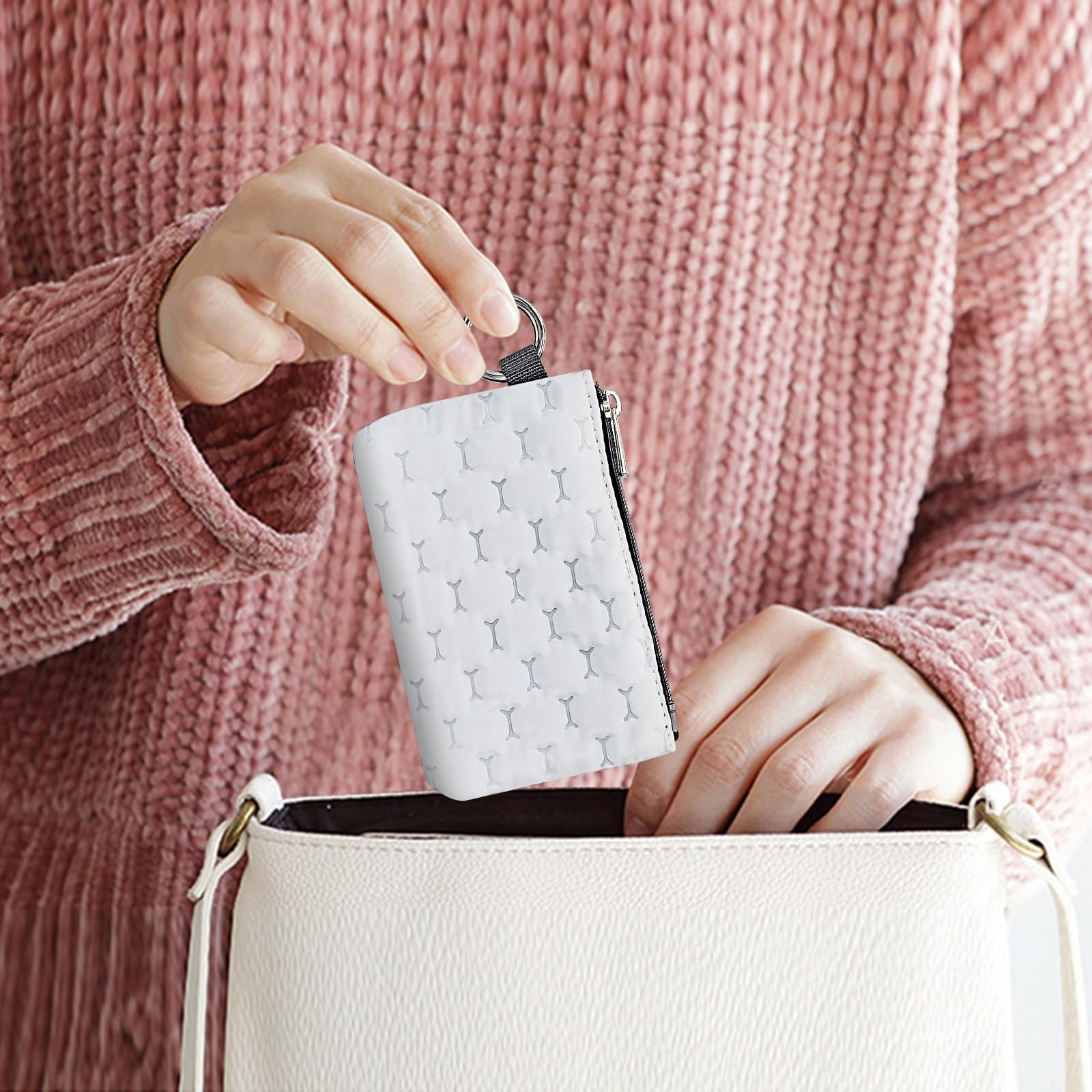 adistylinno-change-purse-porte-monnaie-blanc-mini-zip-12-cm image 5