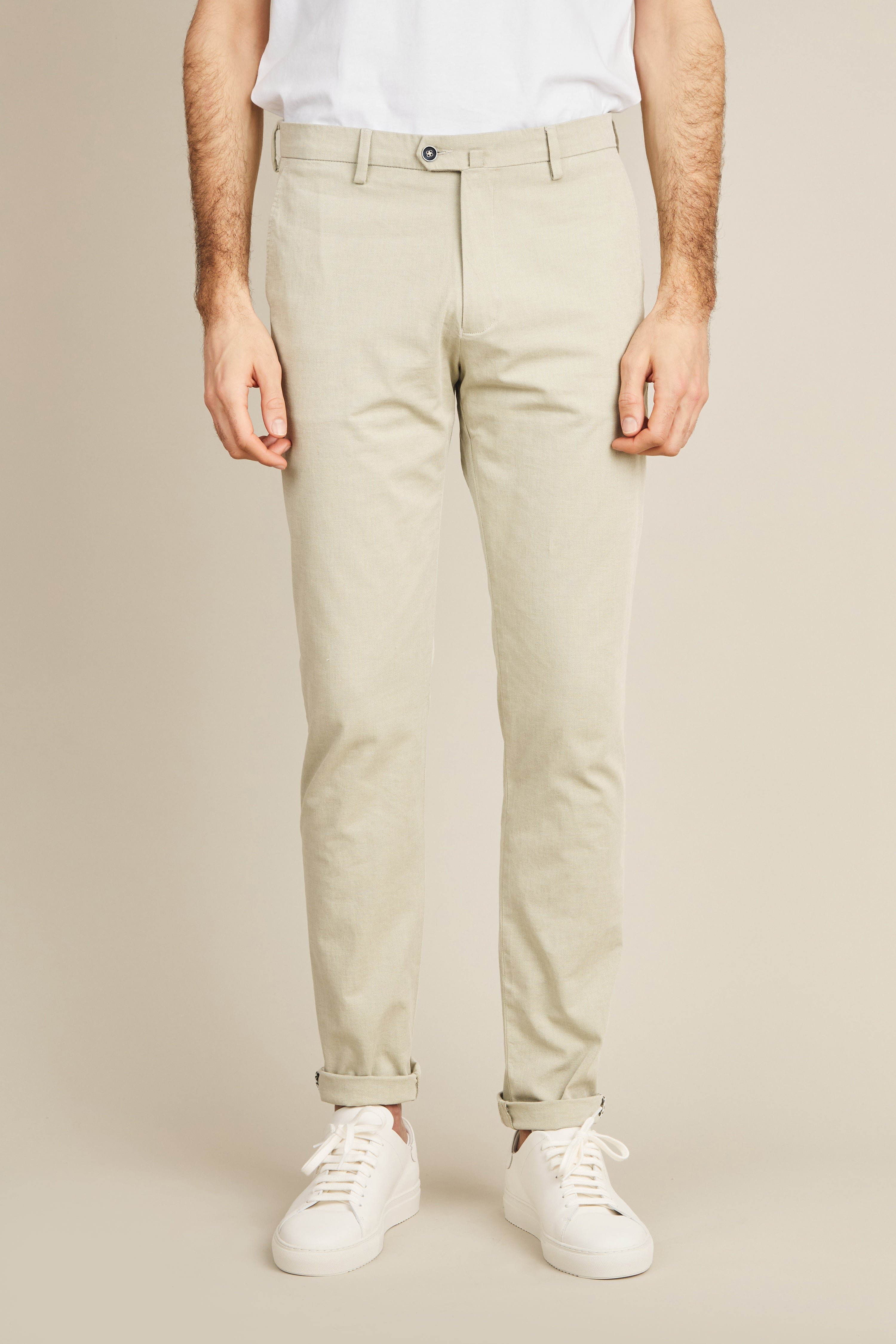 le-pantalon-chinos-homme-chino-aerien-vert-olive-leger image 1
