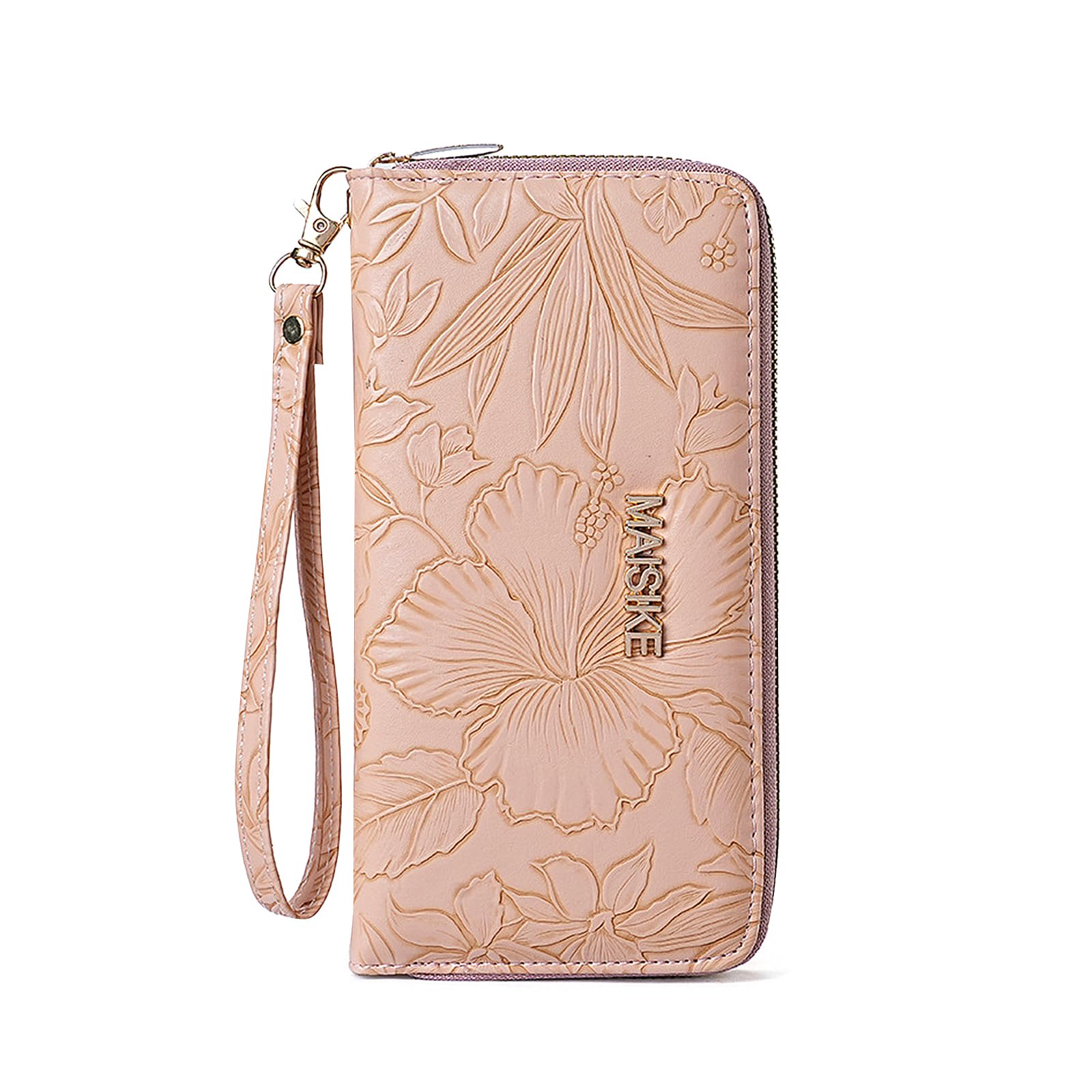 adistylinno-women-s-wallet-portefeuille-noir-dragonne-fleurs image 7