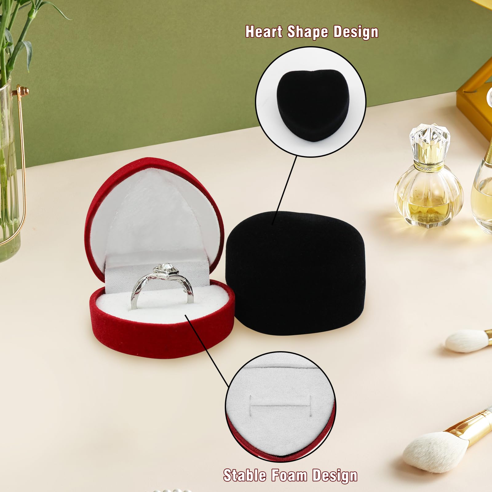 adistylinno-jewelry-box-lot-2-crins-bague-c-ur-rouge-noir image 6