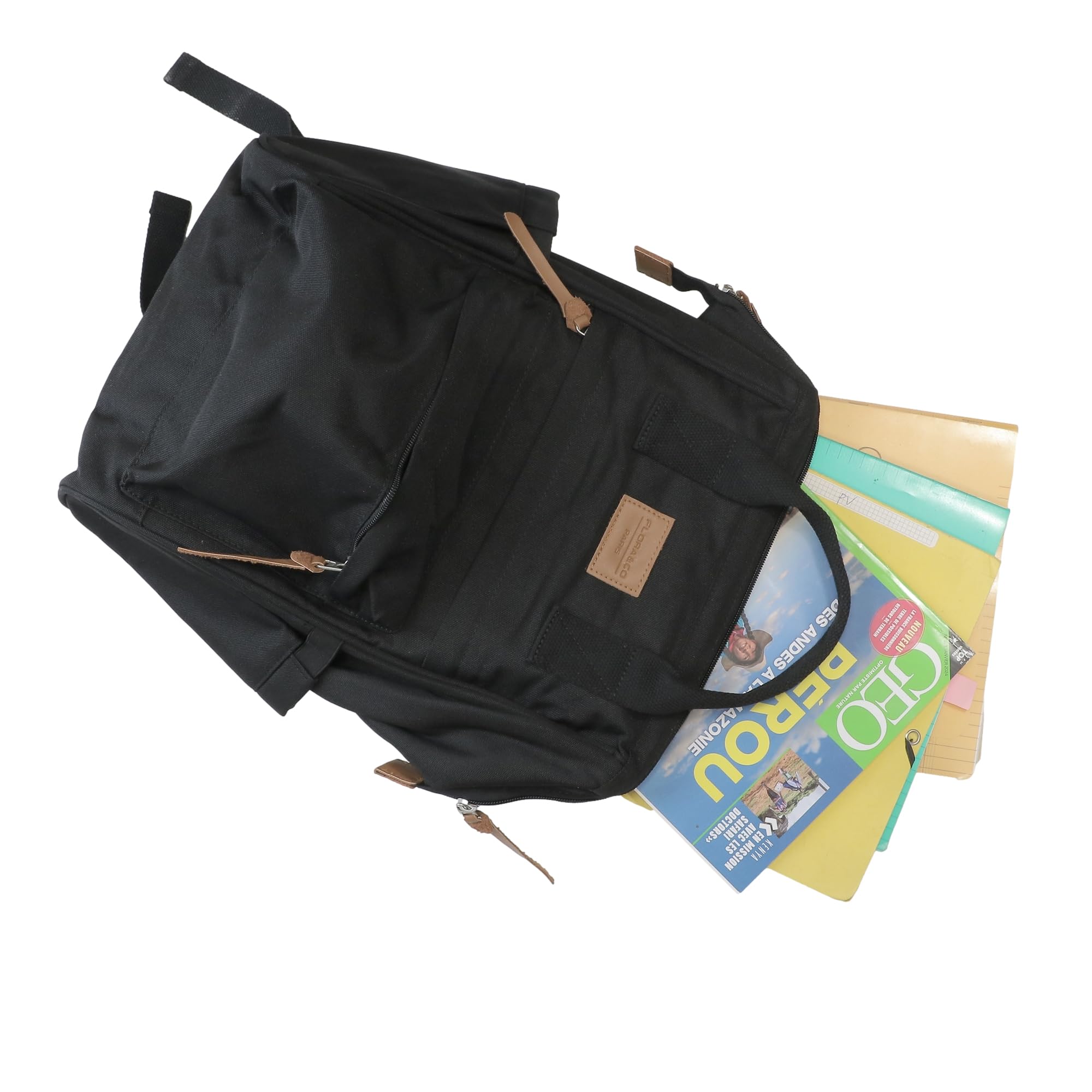 flora-co-sacs-dos-ordinateur-15-6-sac-noir-imperm-able image 5