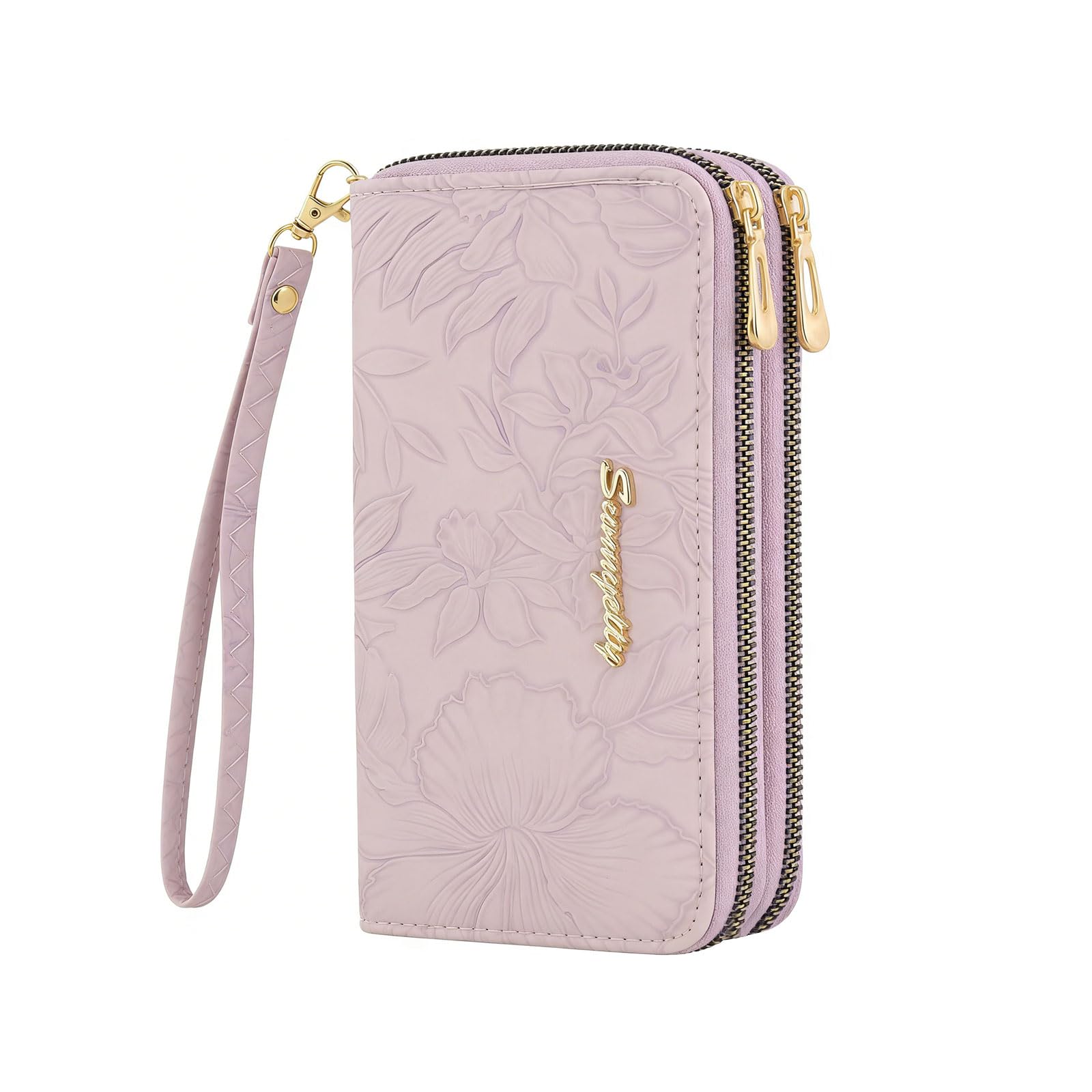 adistylinno-women-s-wallet-portefeuille-femme-cuir-pu-bracelet image 1