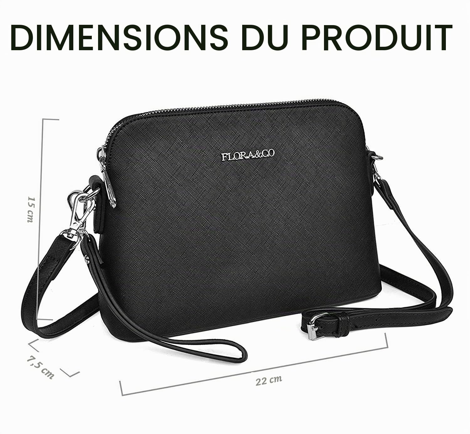 flora-co-sacs-bandouli-res-sac-trap-ze-noir-saffiano image 2