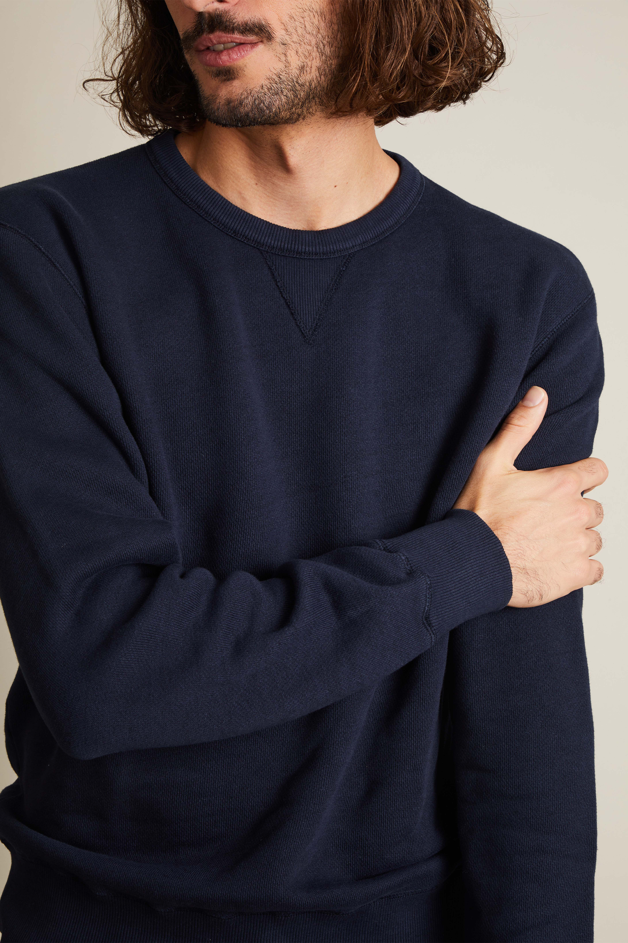 le-pantalon-sweat-jasp-sweat-bleu-marine-coton-bio image 2
