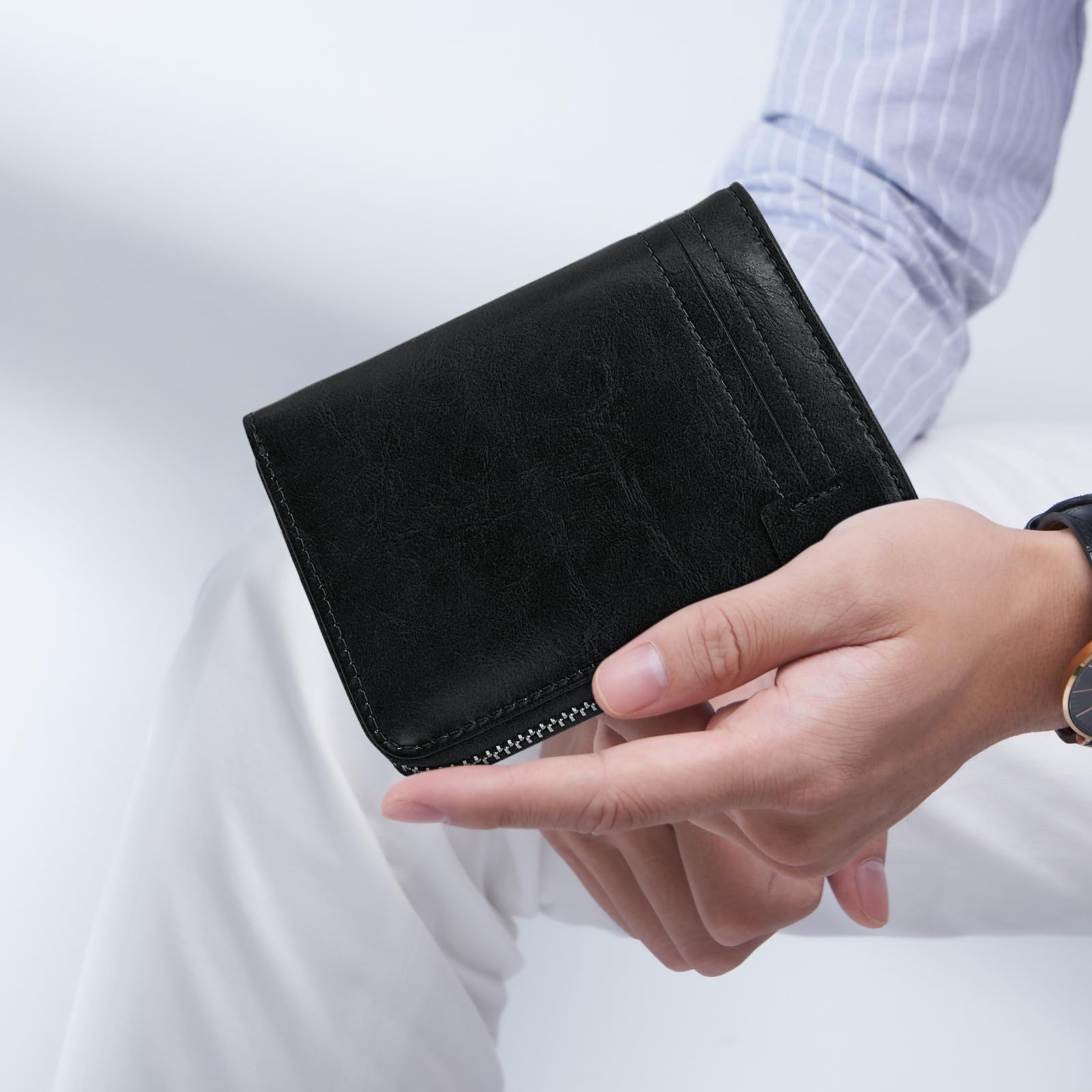 adistylinno-men-s-wallet-portefeuille-homme-noir-cuir-synth-tique image 5