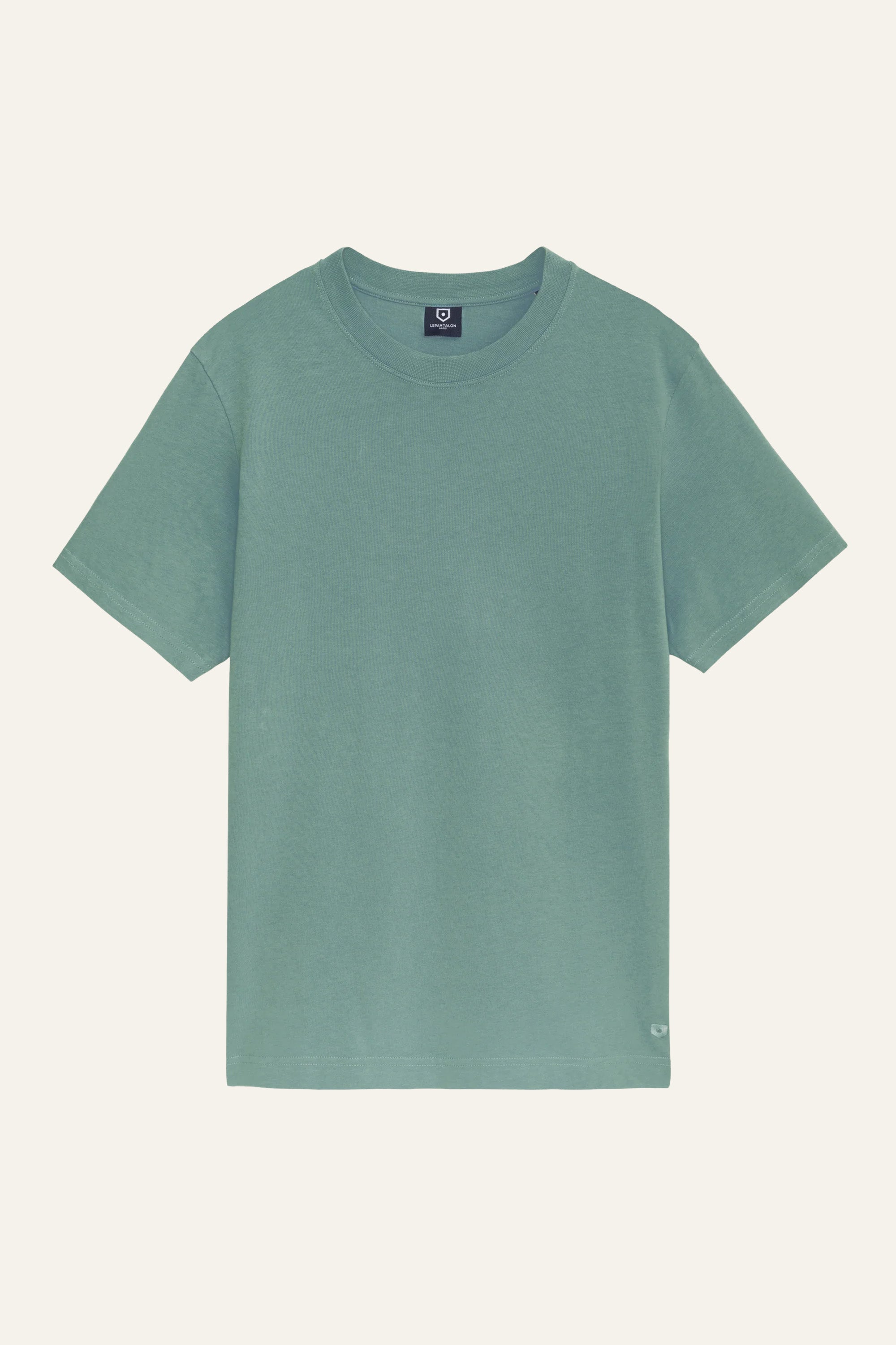 le-pantalon-tee-shirt-fm-lpts-8-t-shirt-sauge-coton-bio image 1