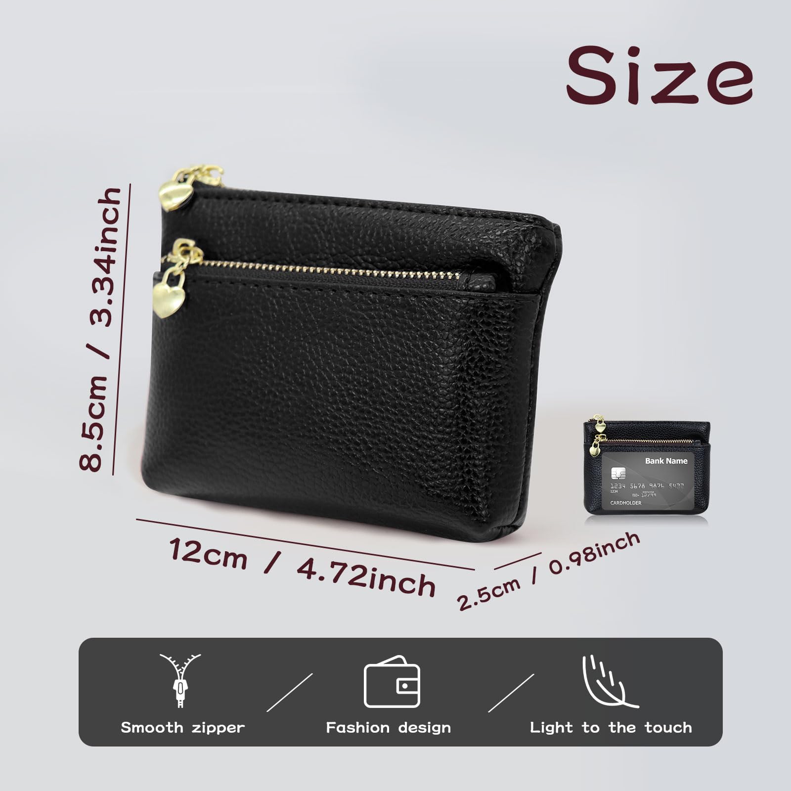 adistylinno-women-s-wallet-portefeuille-noir-3-zips image 4