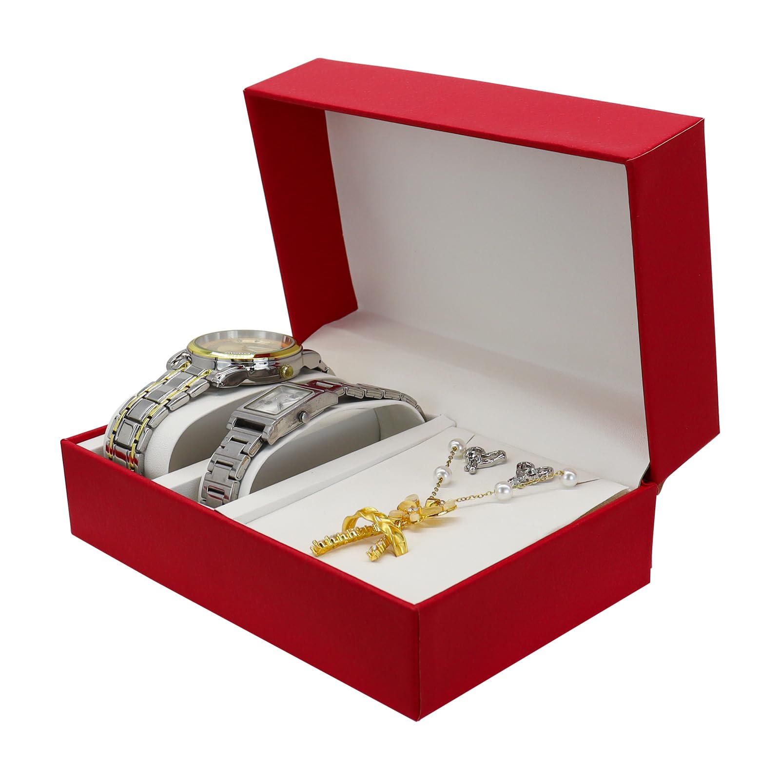 adistylinno-jewelry-box-bo-te-montres-bijoux-rouge image 1