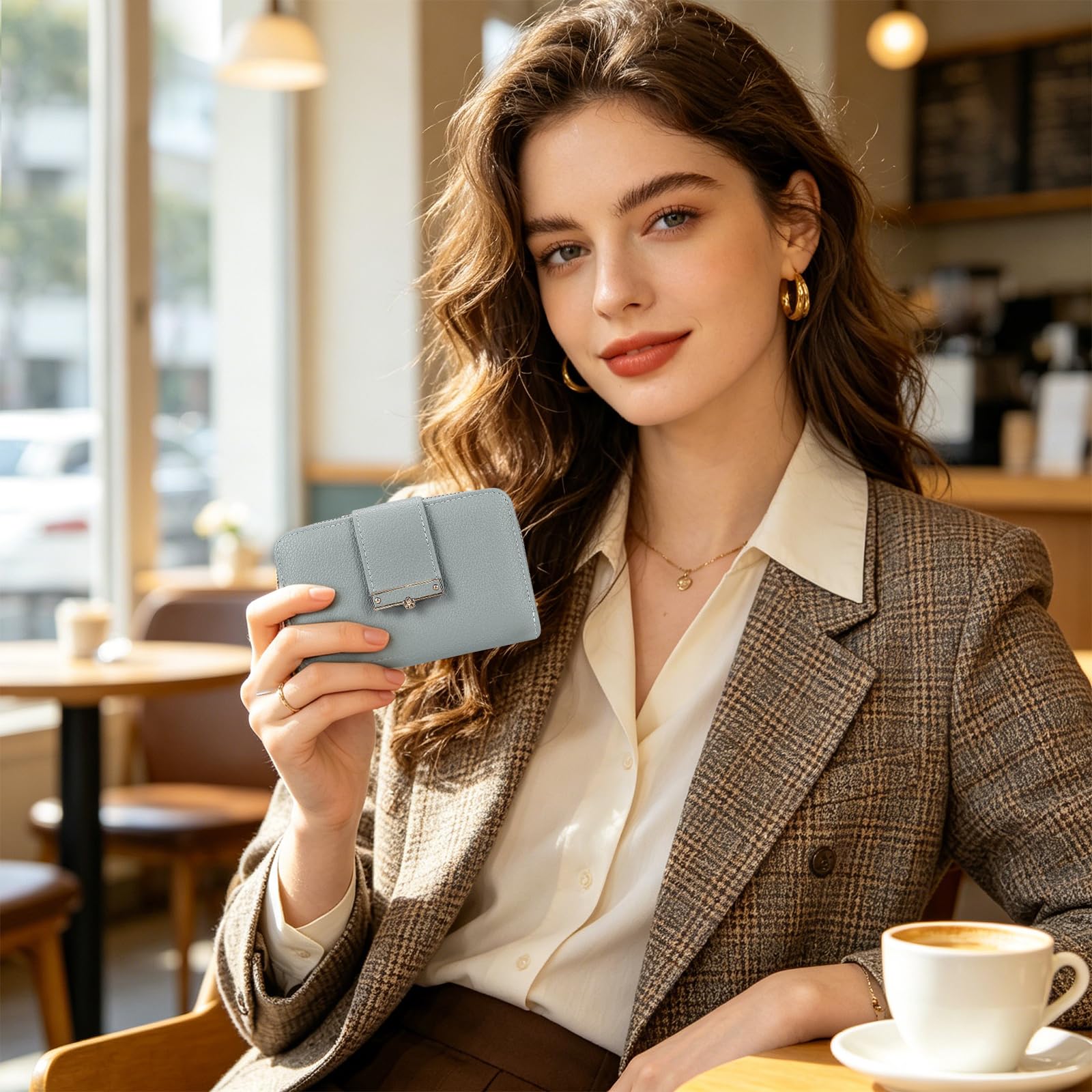 adistylinno-women-s-wallet-portefeuille-femme-bleu-bouton image 7