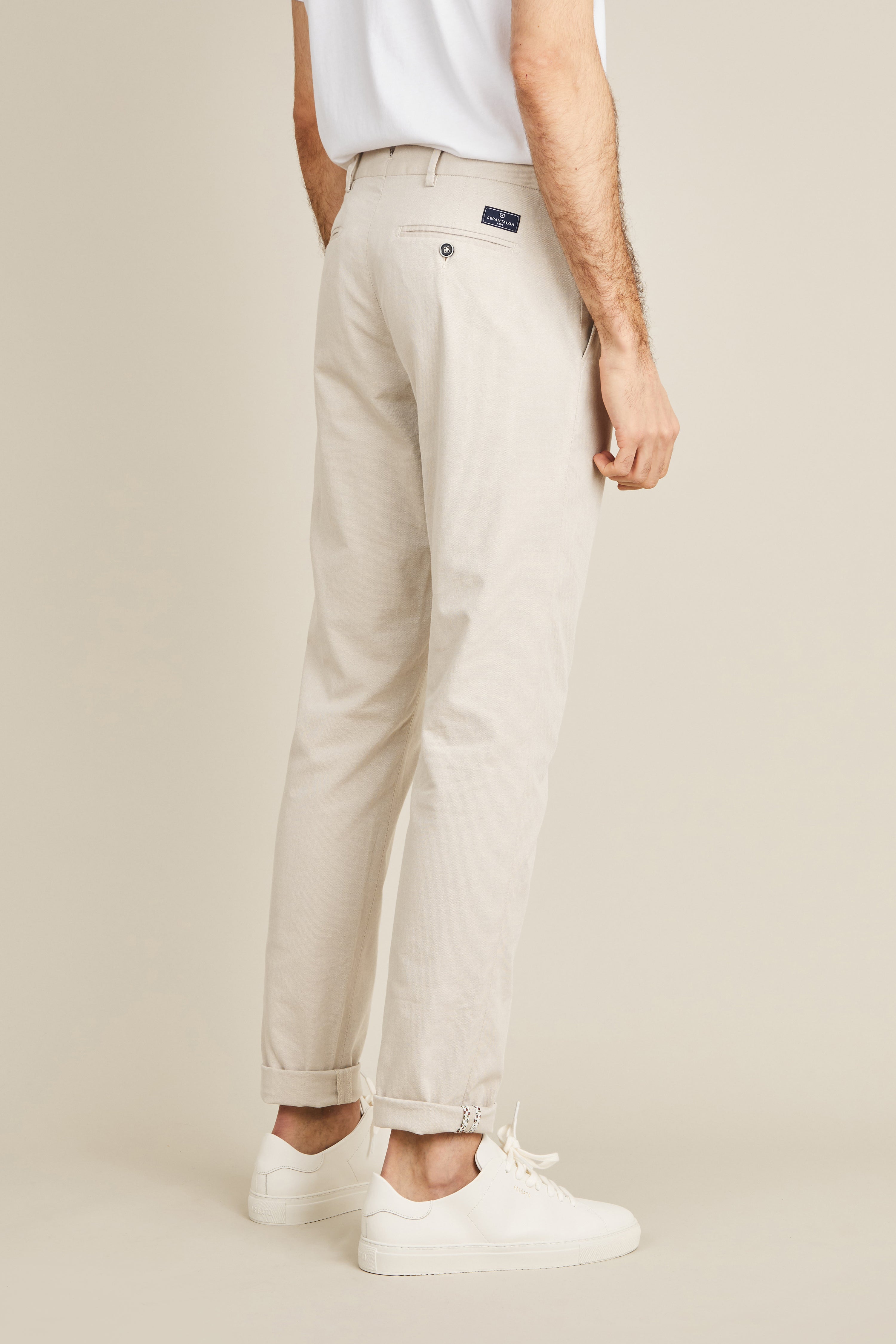 le-pantalon-chinos-homme-fm-lpcl-4-chino-beige-a-rien image 5