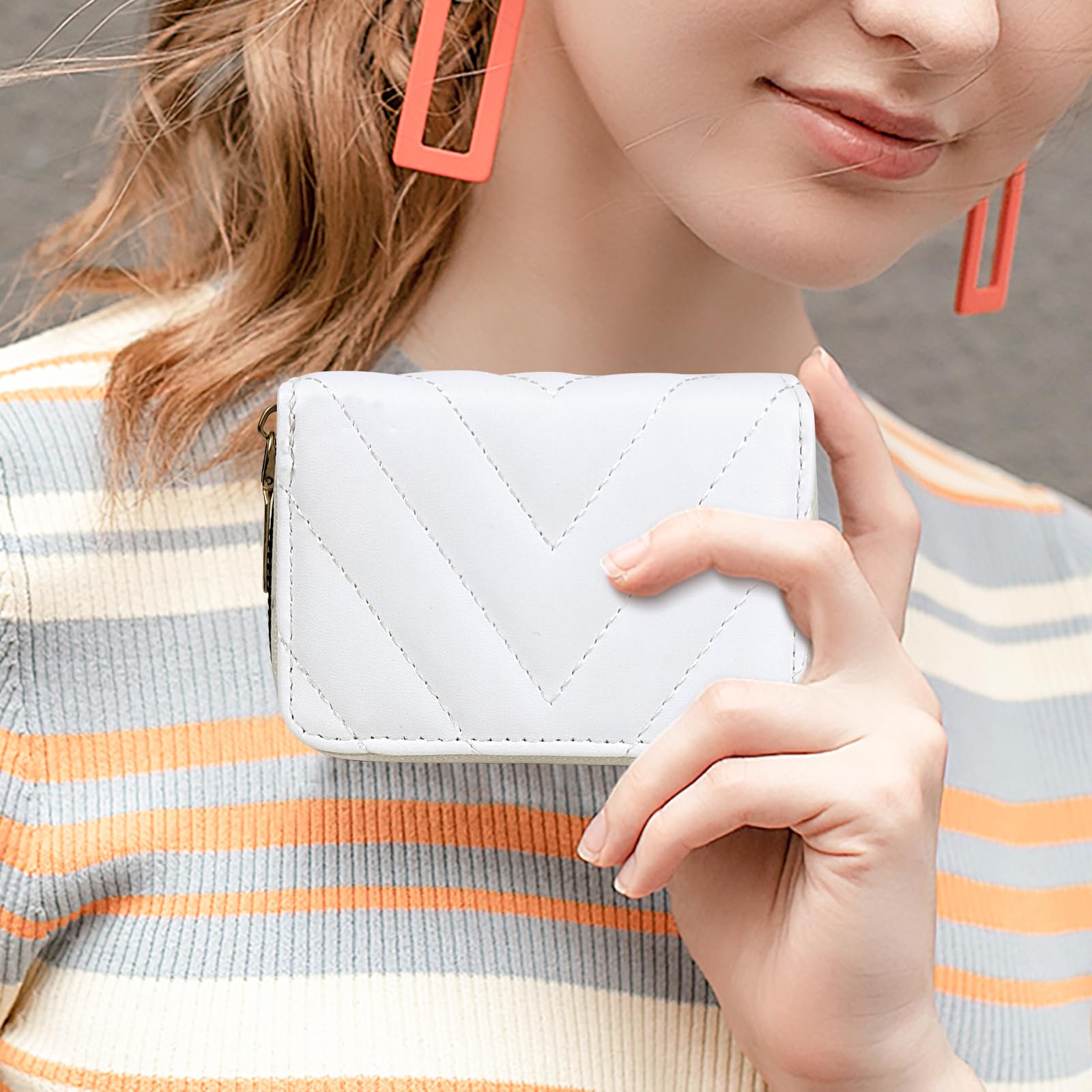 adistylinno-card-wallet-porte-cartes-blanc-18-cartes-zipp image 5