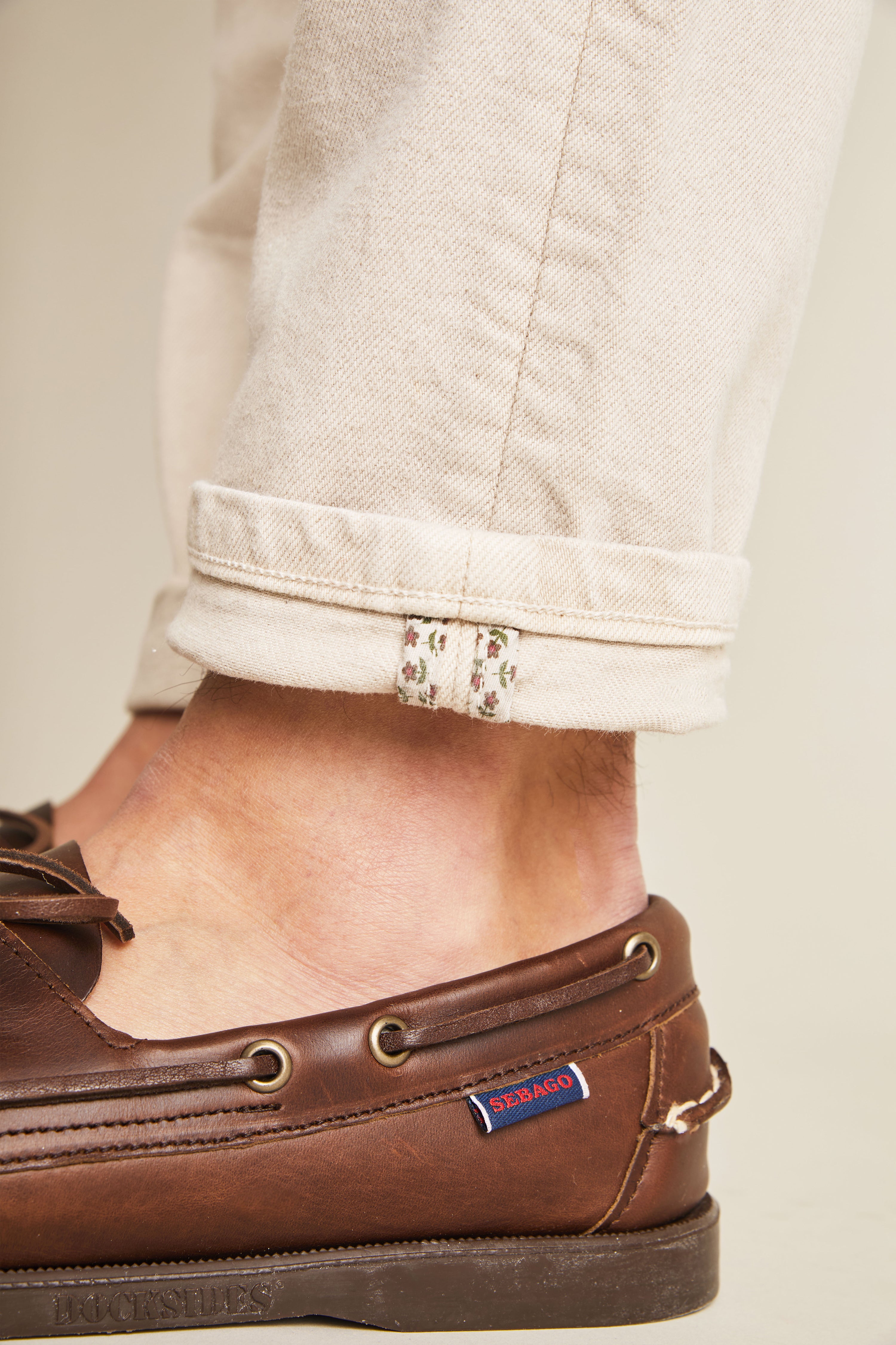 le-pantalon-jean-classique-sable-homme-semi-slim image 5