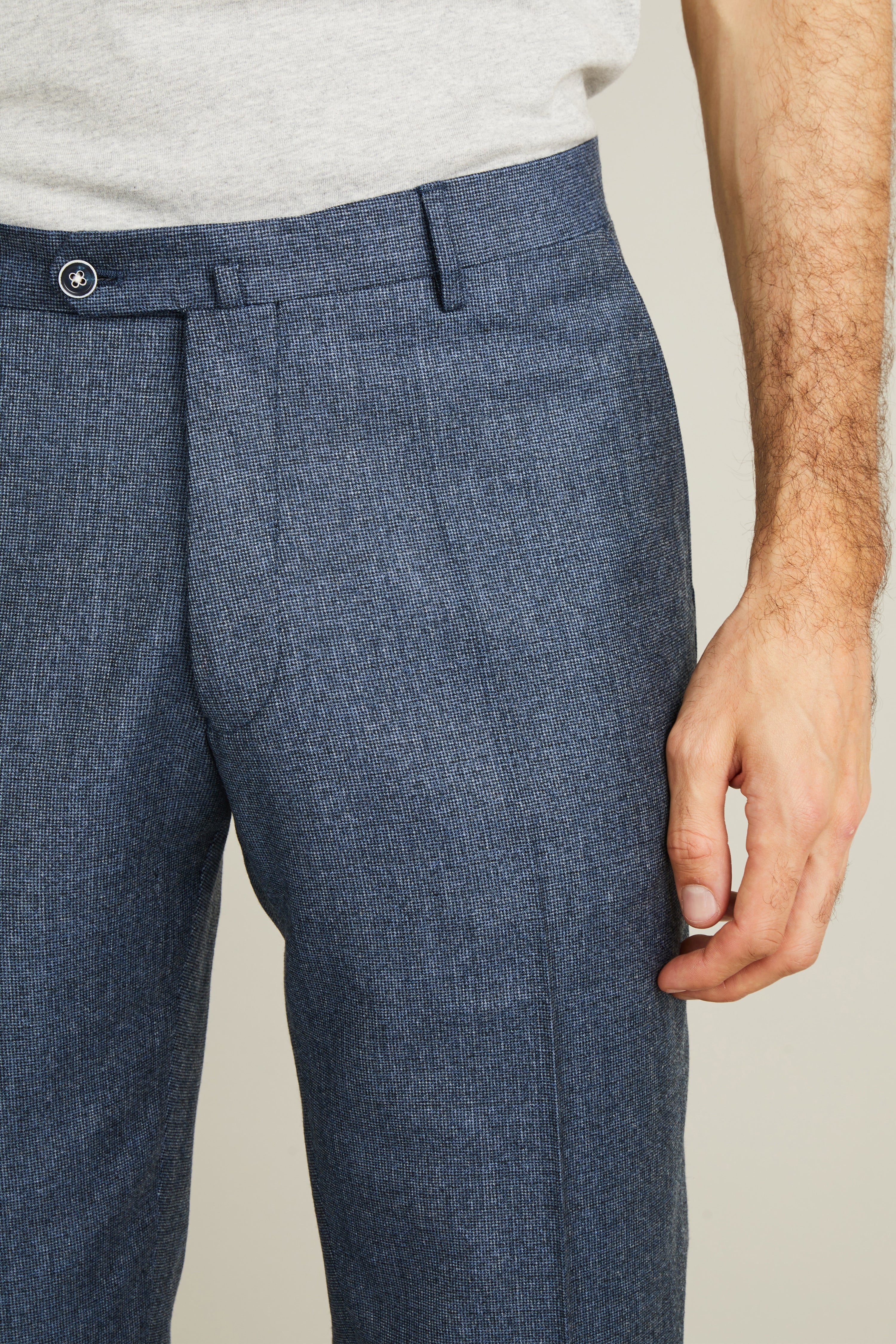 le-pantalon-flanelle-fm-lpfr-4-pantalon-homme-bleu-tweed image 2