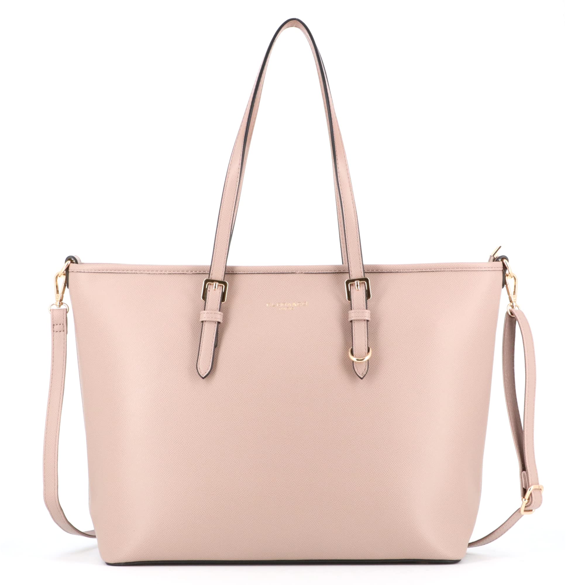 flora-co-cabas-grand-sac-cabas-femme-noir-a4-similicuir image 8